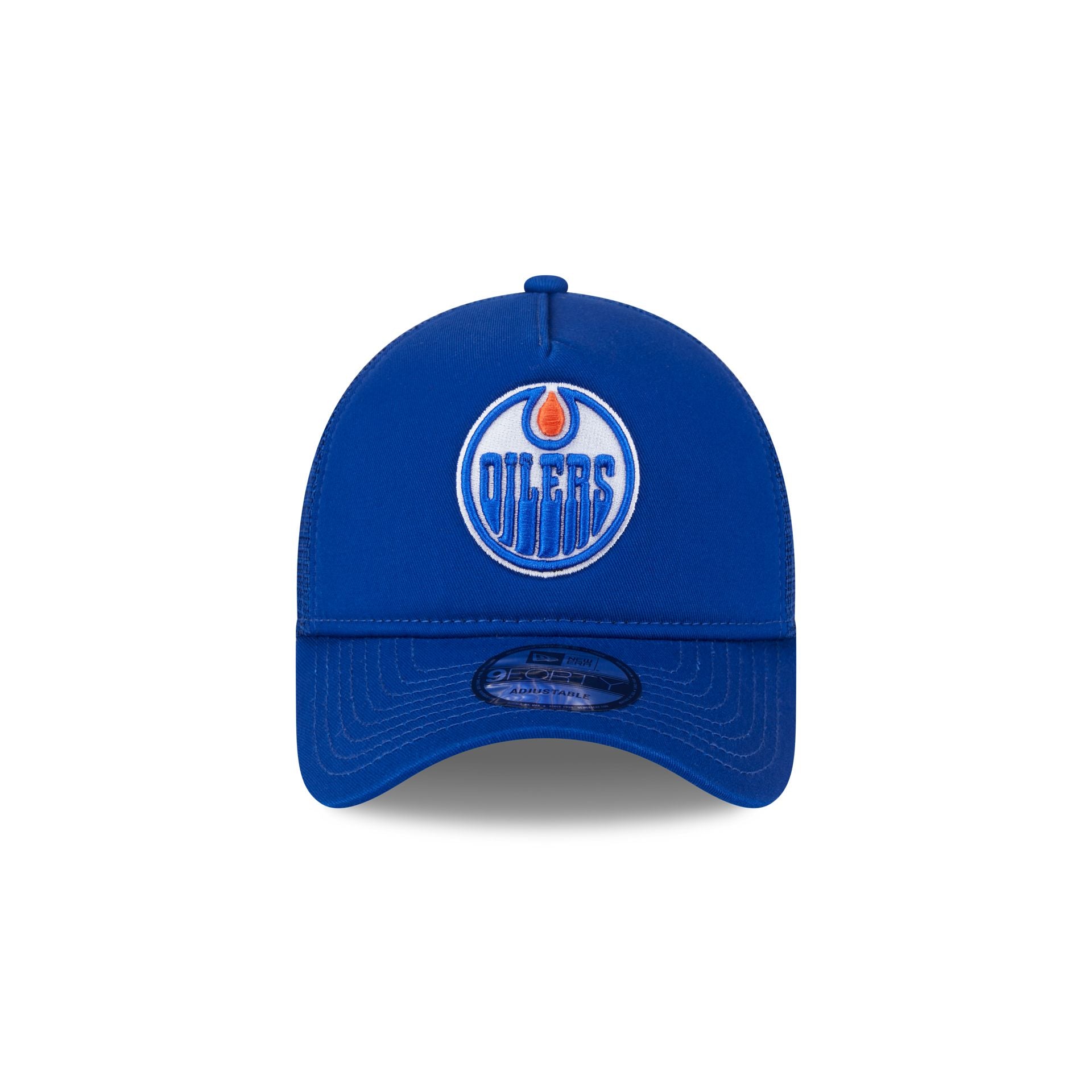 Alternative view of Edmonton Oilers 9Forty A-Frame Trucker Hat