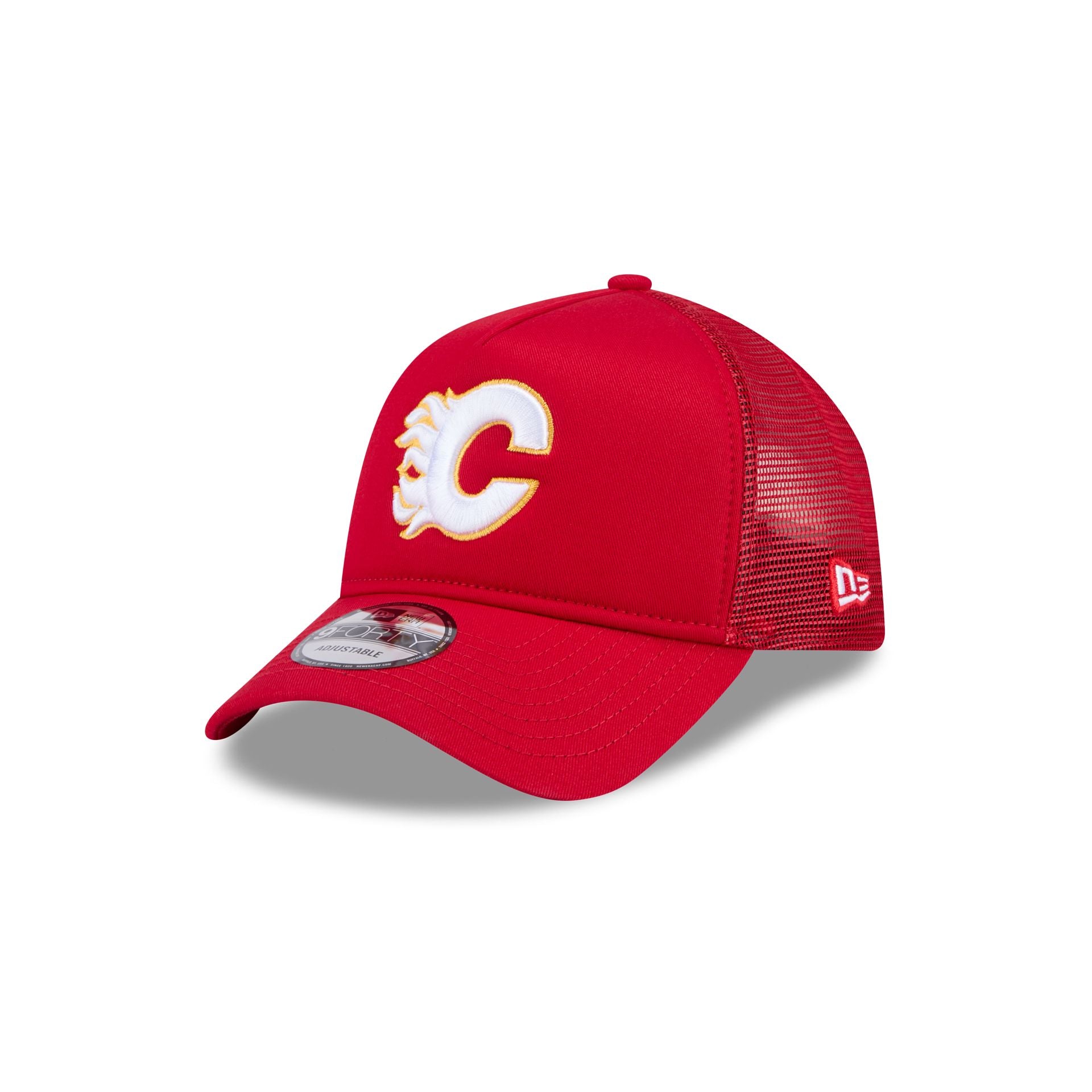 Calgary Flames 9Forty A-Frame Trucker Hat