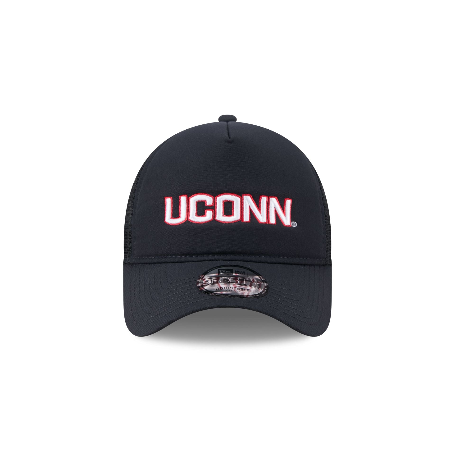 Alternative view of Connecticut Huskies Go-To 9Forty A-Frame Trucker Hat