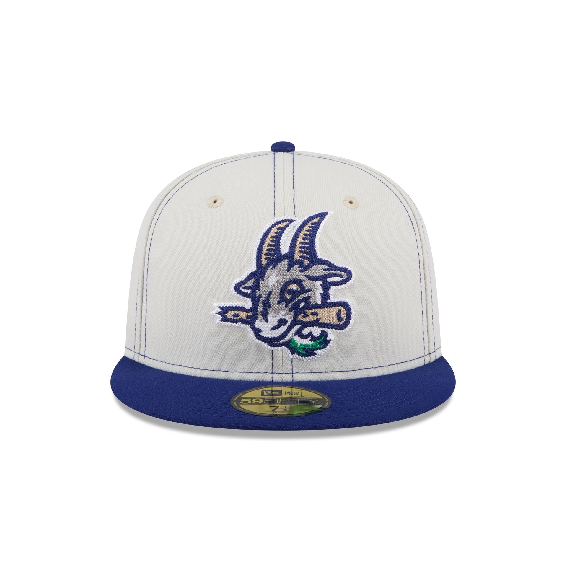 Alternative view of Hartford Yard Goats Sandy Linen 59Fifty Fitted Hat