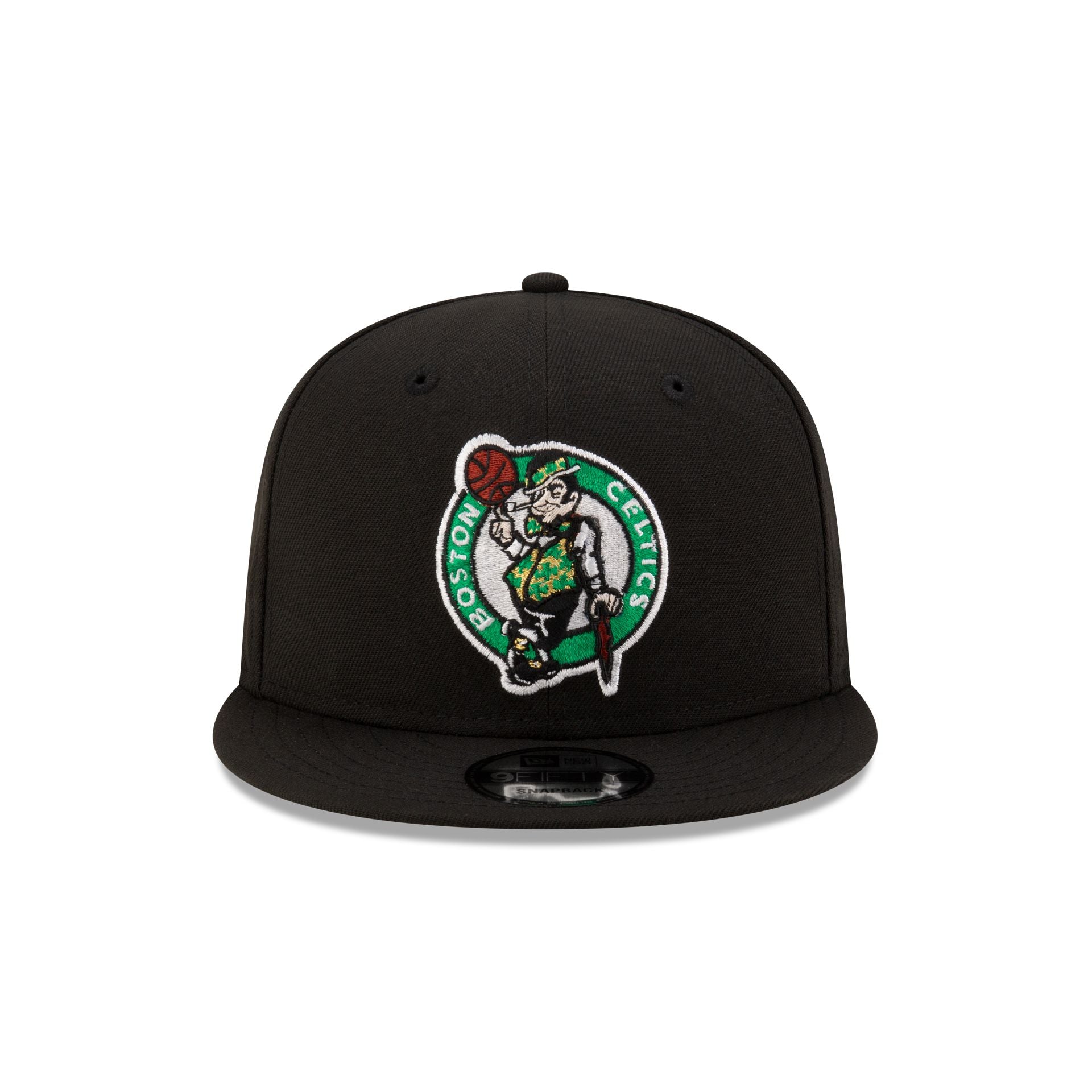 Alternative view of Boston Celtics Basic Black 9Fifty Snapback Hat