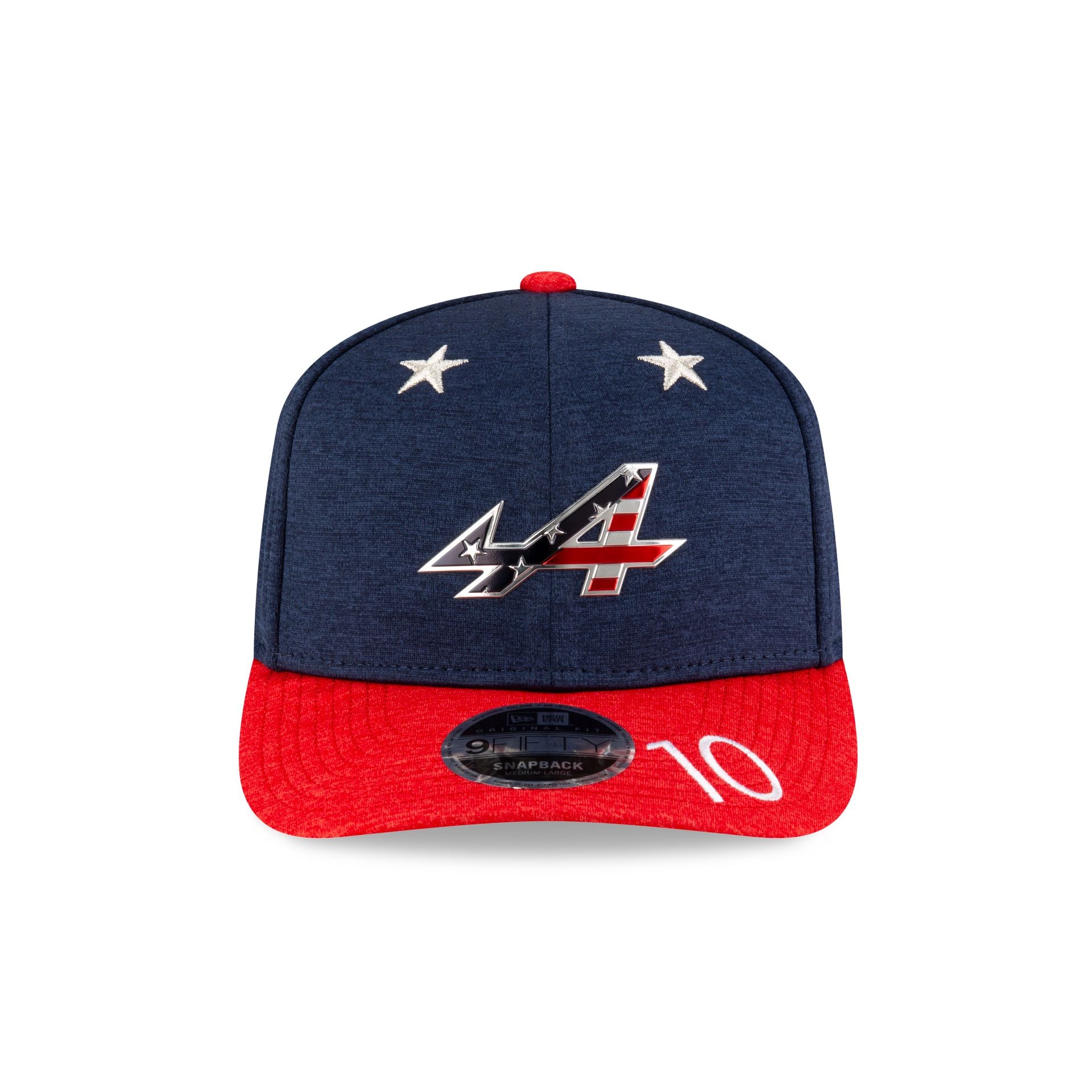 Alternative view of Bwt Alpine F1 Team 2024 Vegas Race Special Gasly 9Fifty Pre-Curve Snapback Hat
