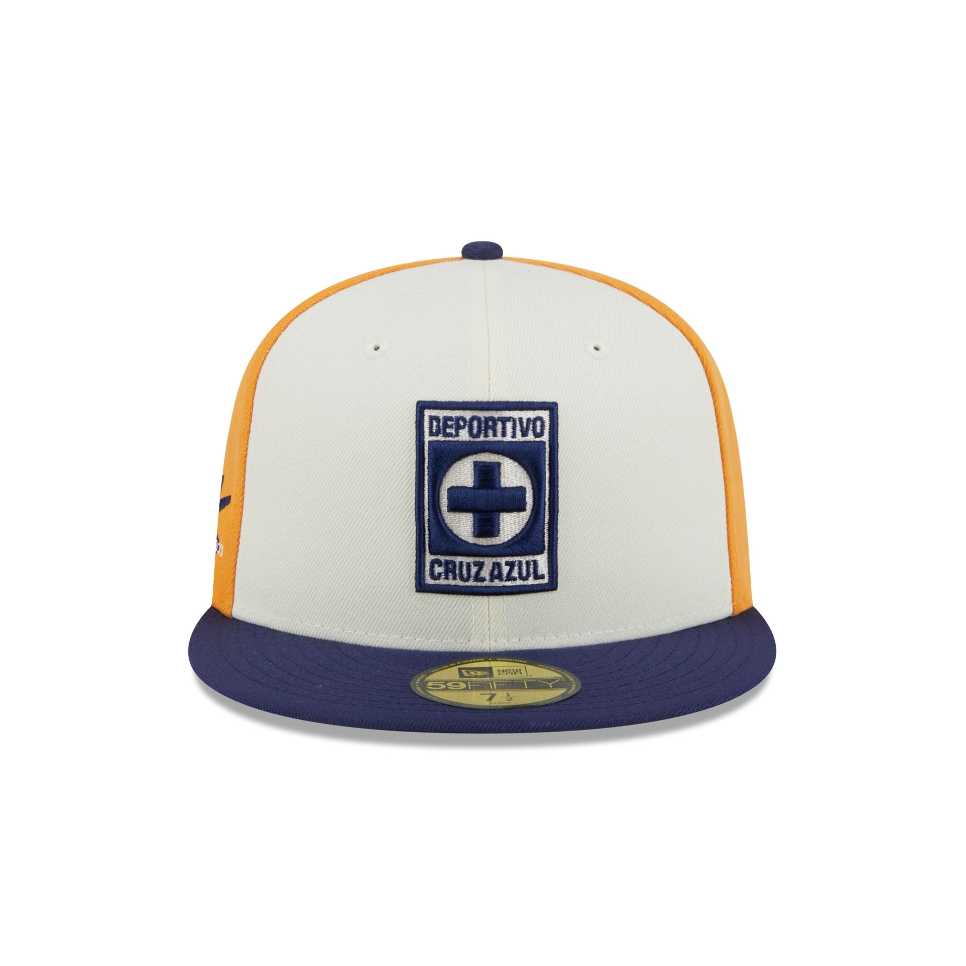 Alternative view of Cruz Azul Retro Logo 59Fifty Fitted Hat
