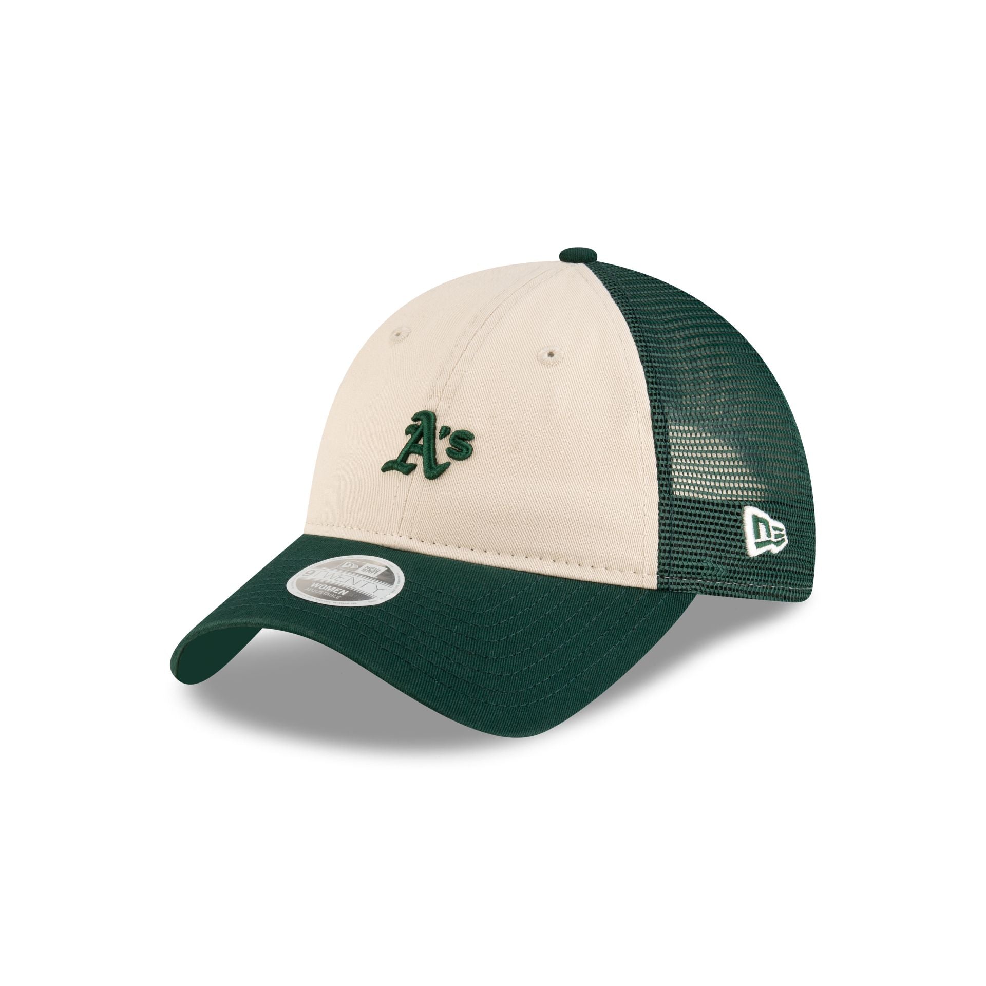 Athletics Women's Dark Green 9Twenty Trucker Hat