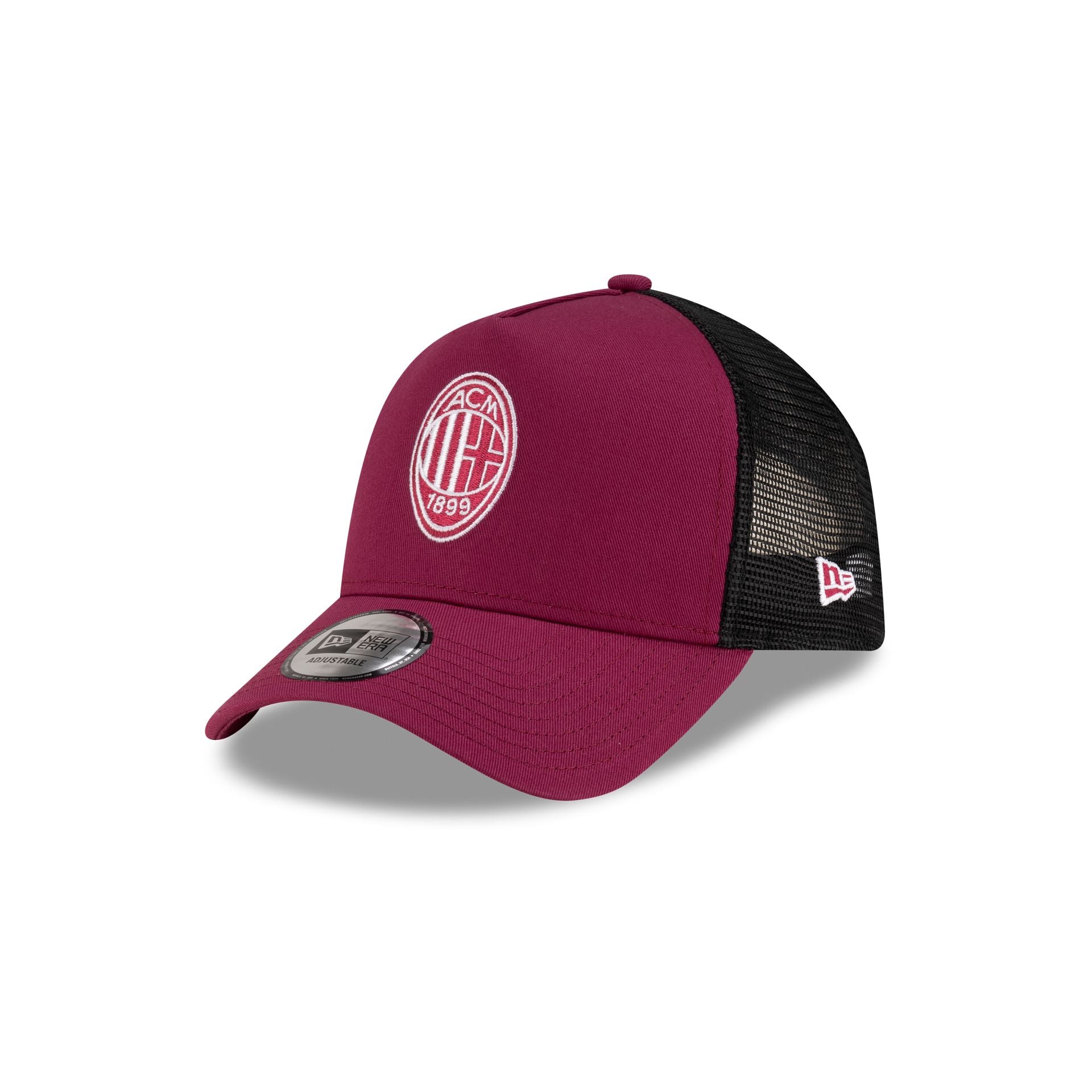 Ac Milan Seasonal Dark Red 9Forty A-Frame Trucker Hat