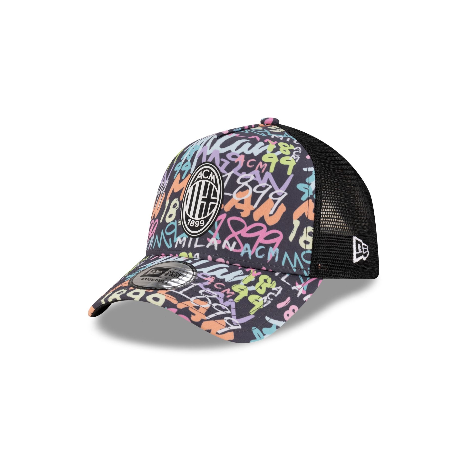Ac Milan Graffiti 9Forty A-Frame Trucker Hat