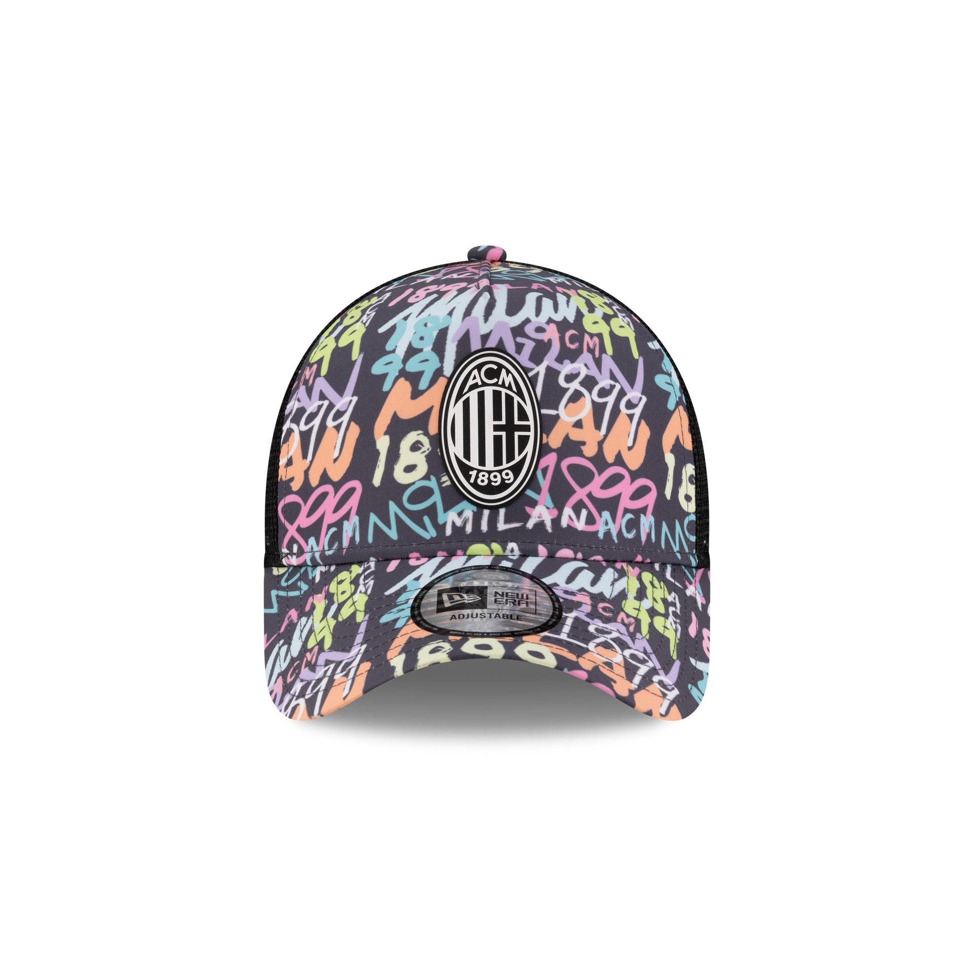 Alternative view of Ac Milan Graffiti 9Forty A-Frame Trucker Hat