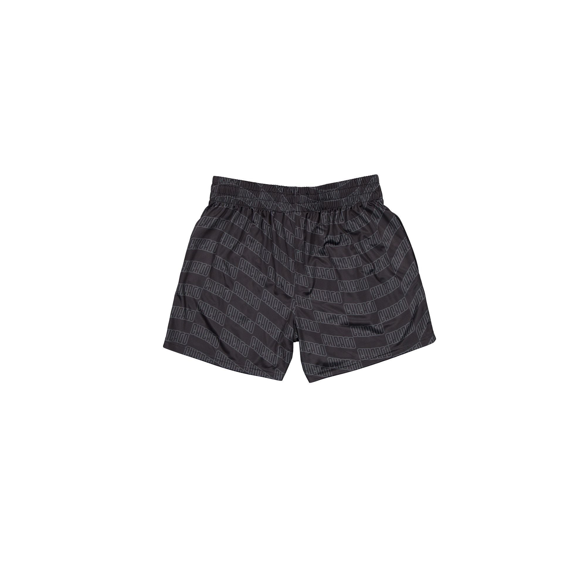 Alternative view of Chicago Bulls Black All-Over-Print Shorts