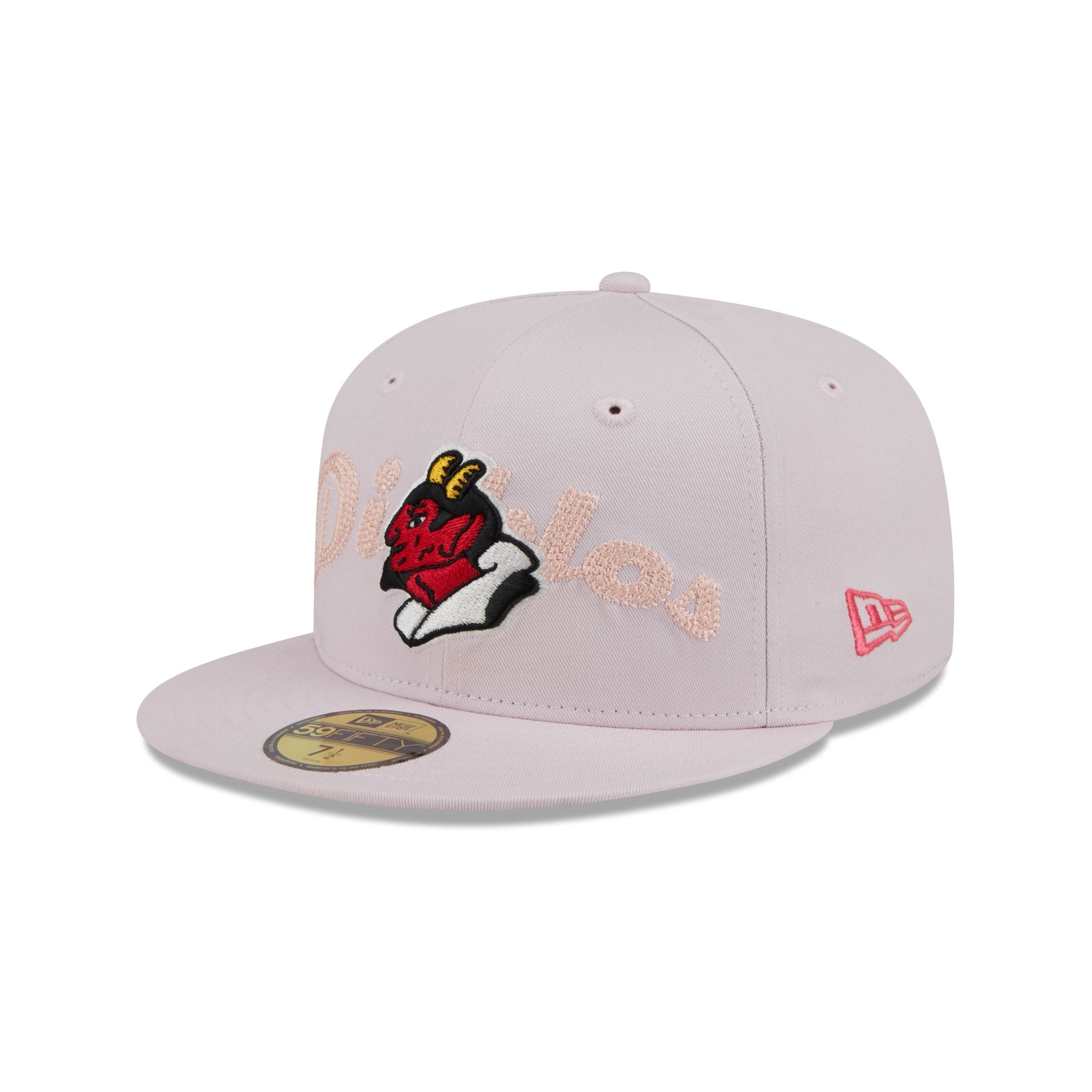 Diablos Rojos Del MéXico Stacked Wordmark 59Fifty Fitted Hat - Image 3