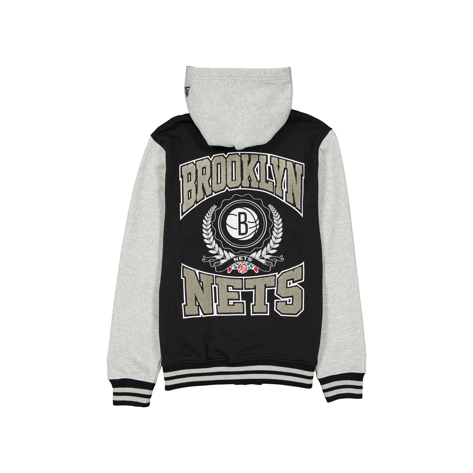 Alternative view of Brooklyn Nets Throwback Prep Jacket