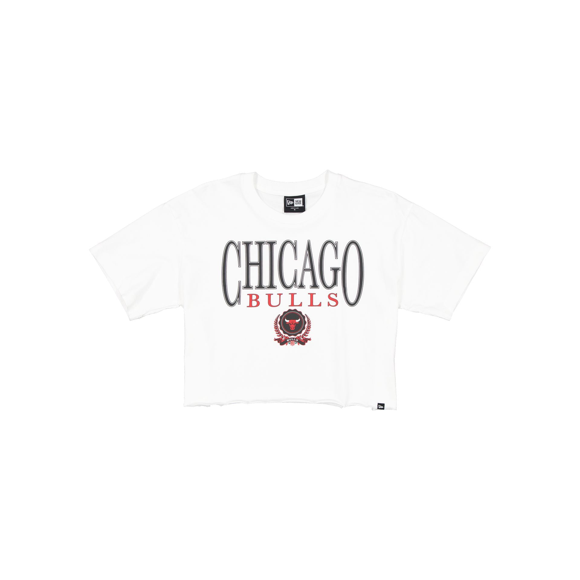 Chicago Bulls Throwback Prep Women's Cropped T-Shirt