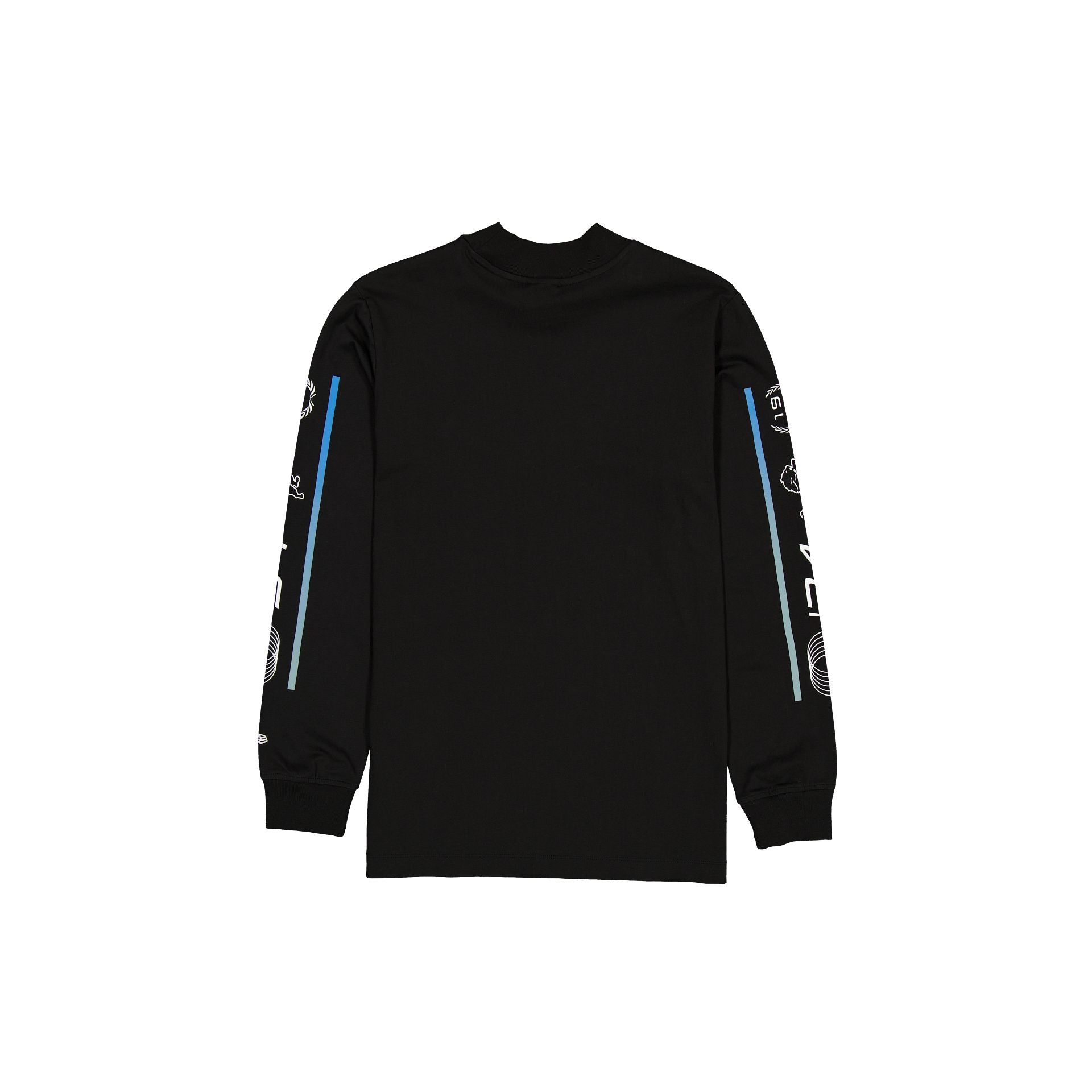Alternative view of Detroit Lions Modern Speed Black Long Sleeve T-Shirt