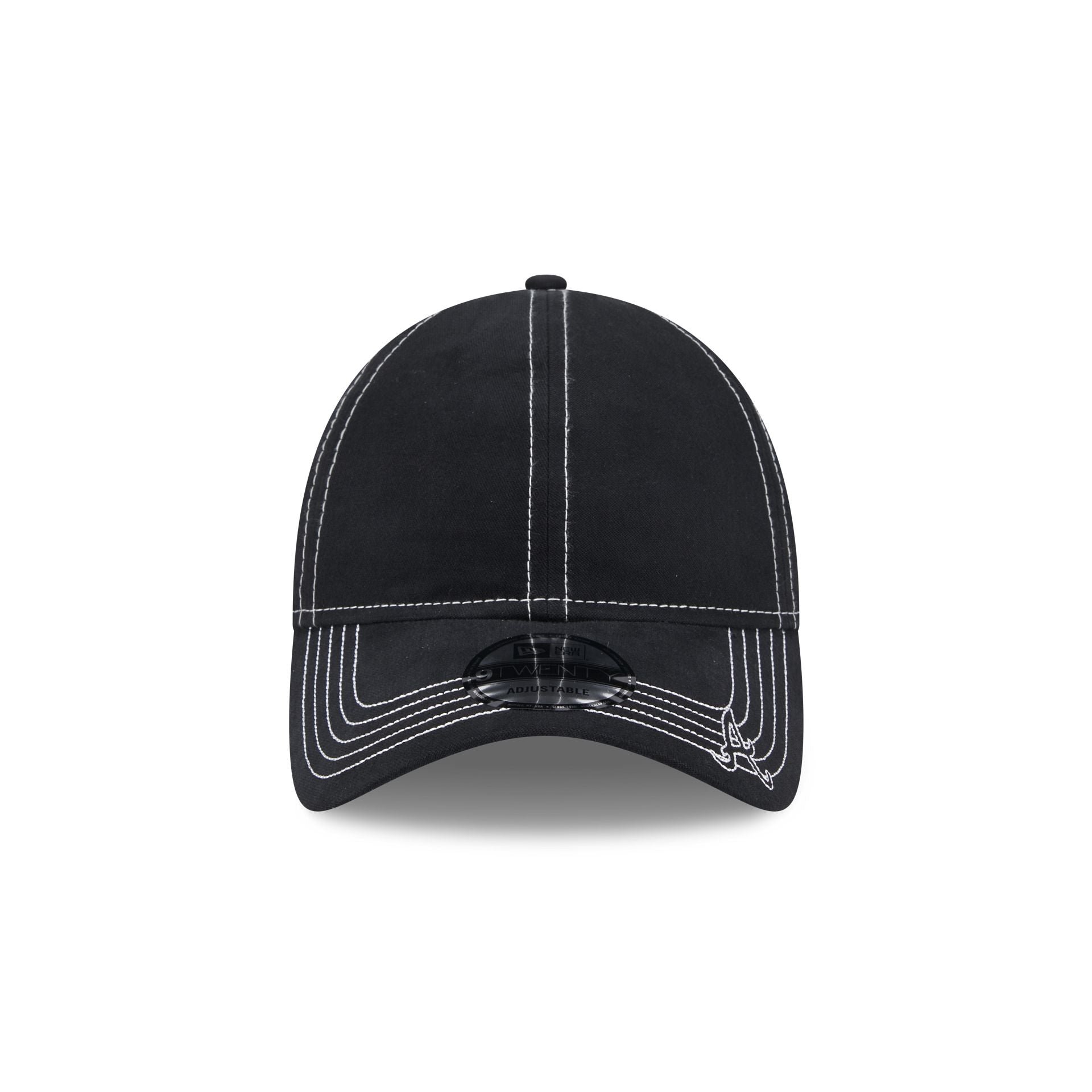 Alternative view of Atlanta Braves Contrast Stitch 9Twenty Adjustable Hat