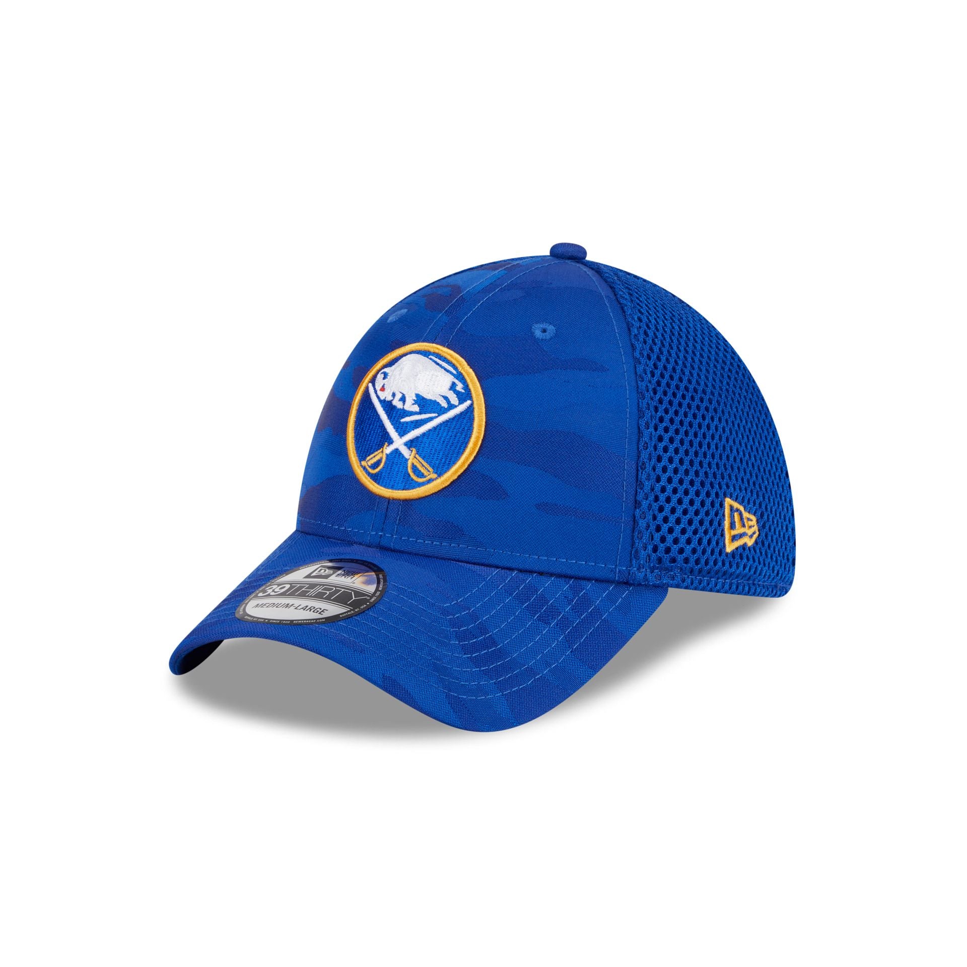 Buffalo Sabres Blue Camo 39Thirty Stretch Fit Hat