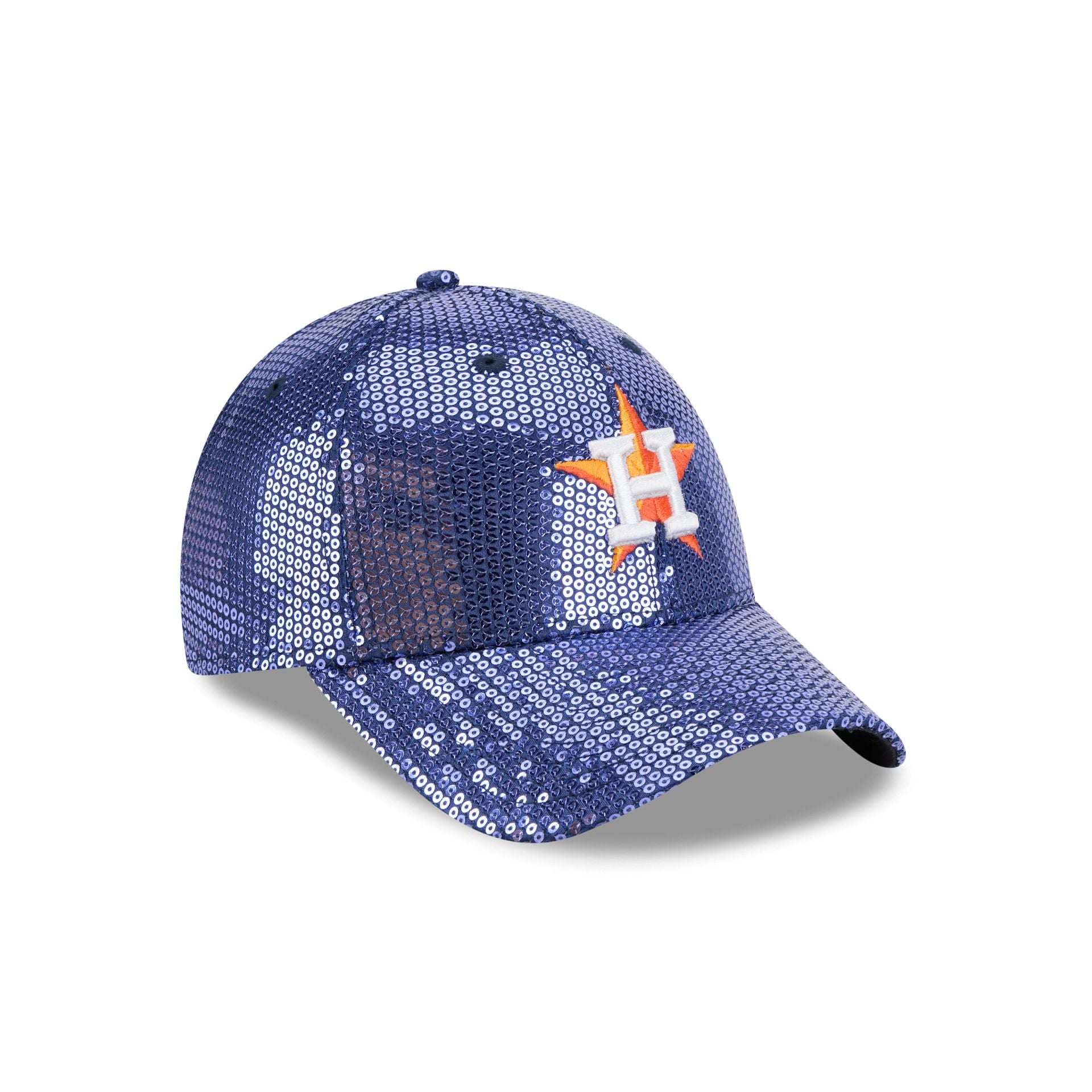 Houston Astros Sequin Women's 9Forty Adjustable Hat - Image 3