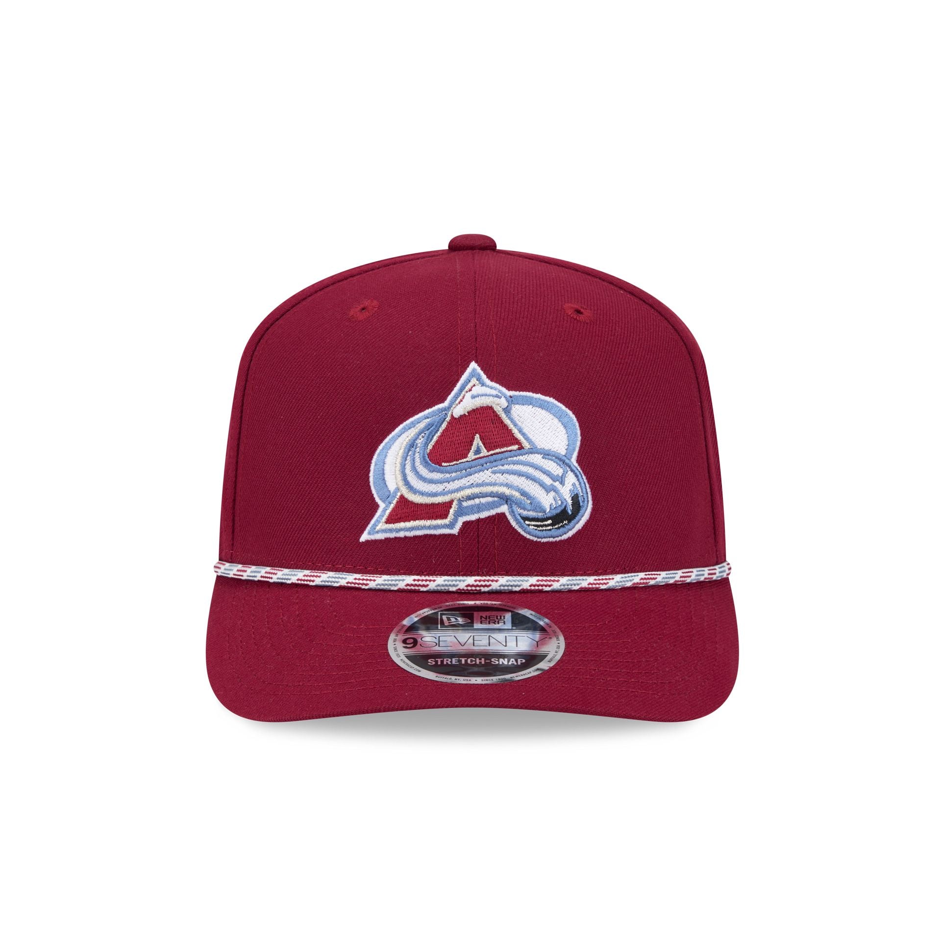 Alternative view of Colorado Avalanche Multicolor Rope 9Seventy Stretch-Snap Hat