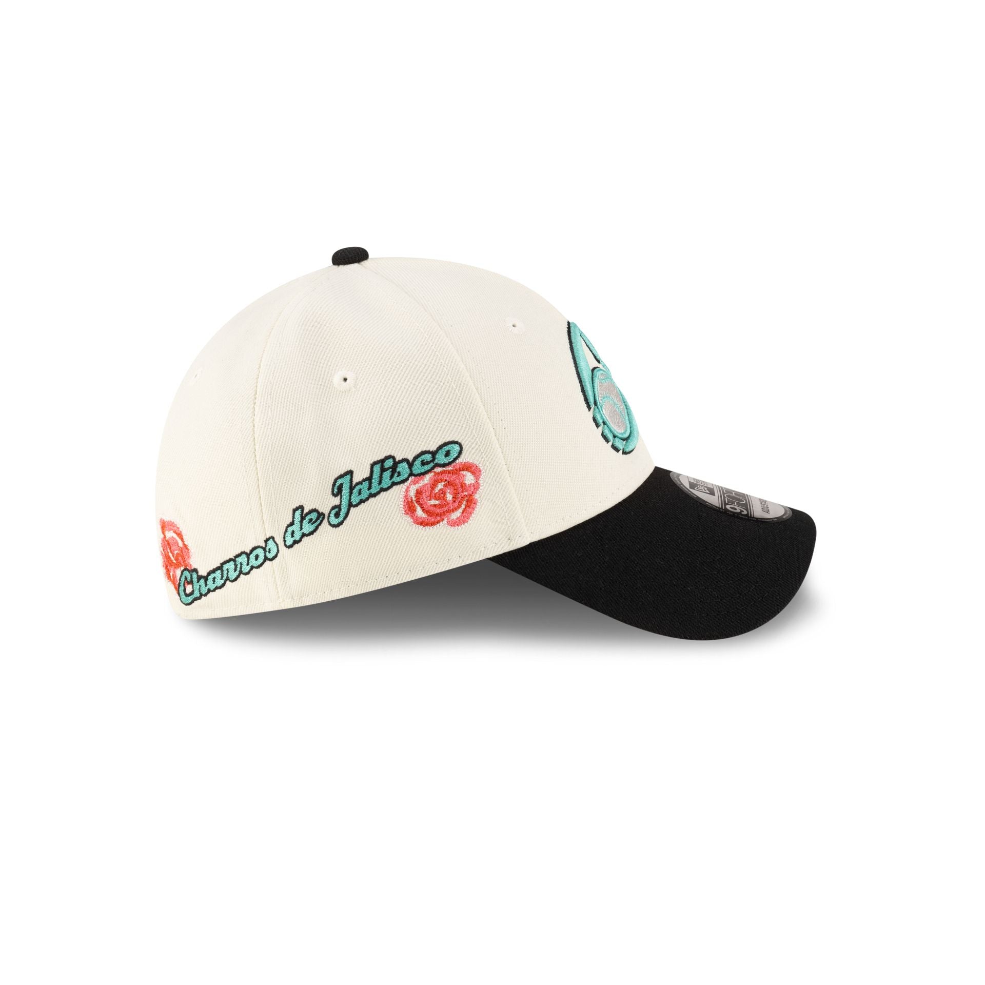 Charros De Jalisco Two-Tone Rose 9Forty Snapback Hat - Image 4
