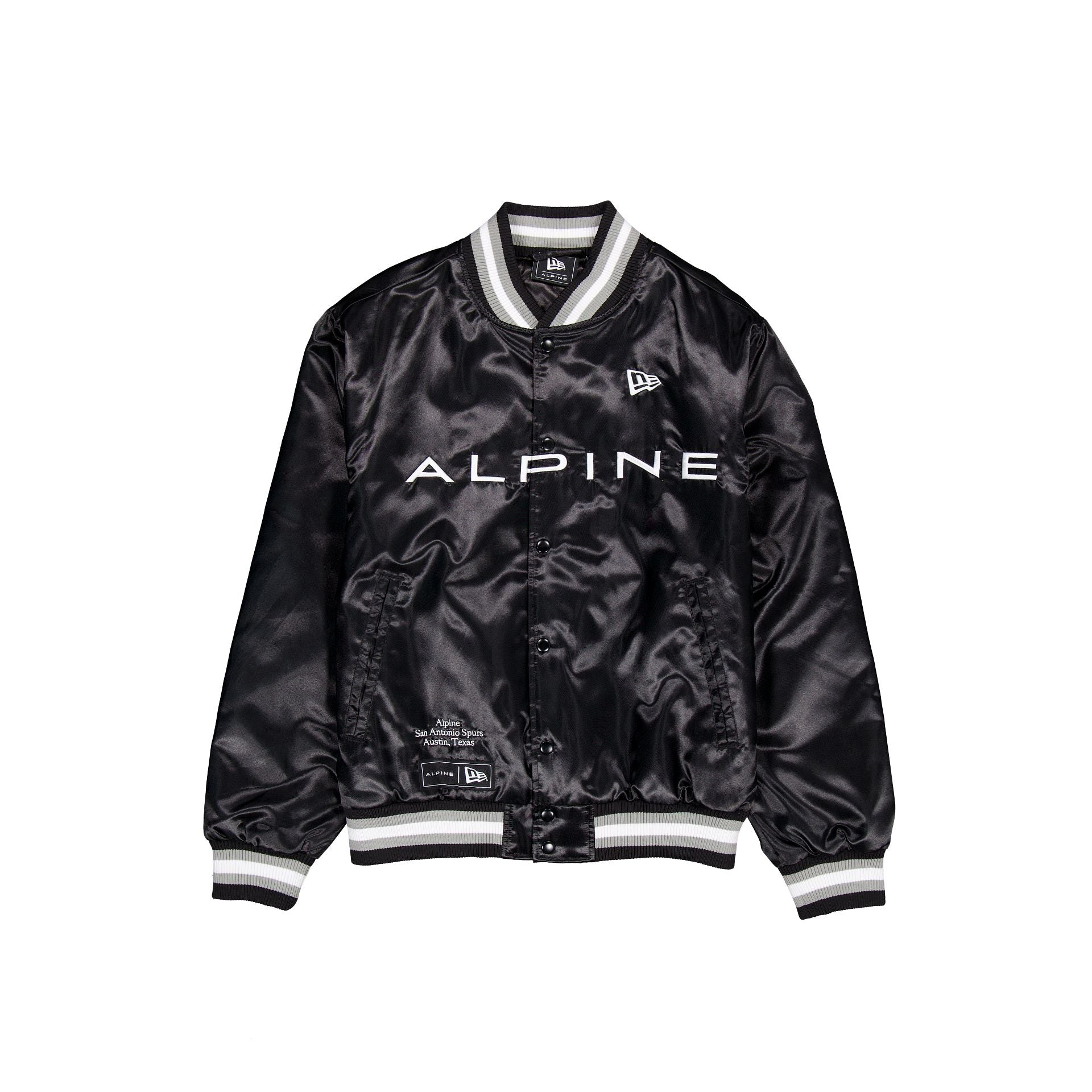 Alternative view of Bwt Alpine F1 Team X San Antonio Spurs Bomber Jacket