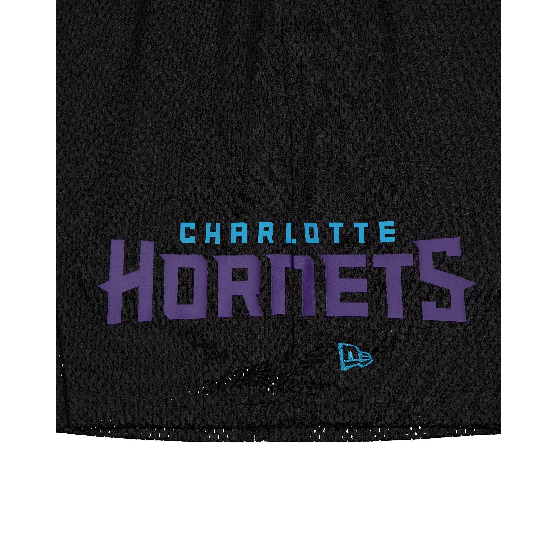 Alternative view of Charlotte Hornets Mesh Black Shorts