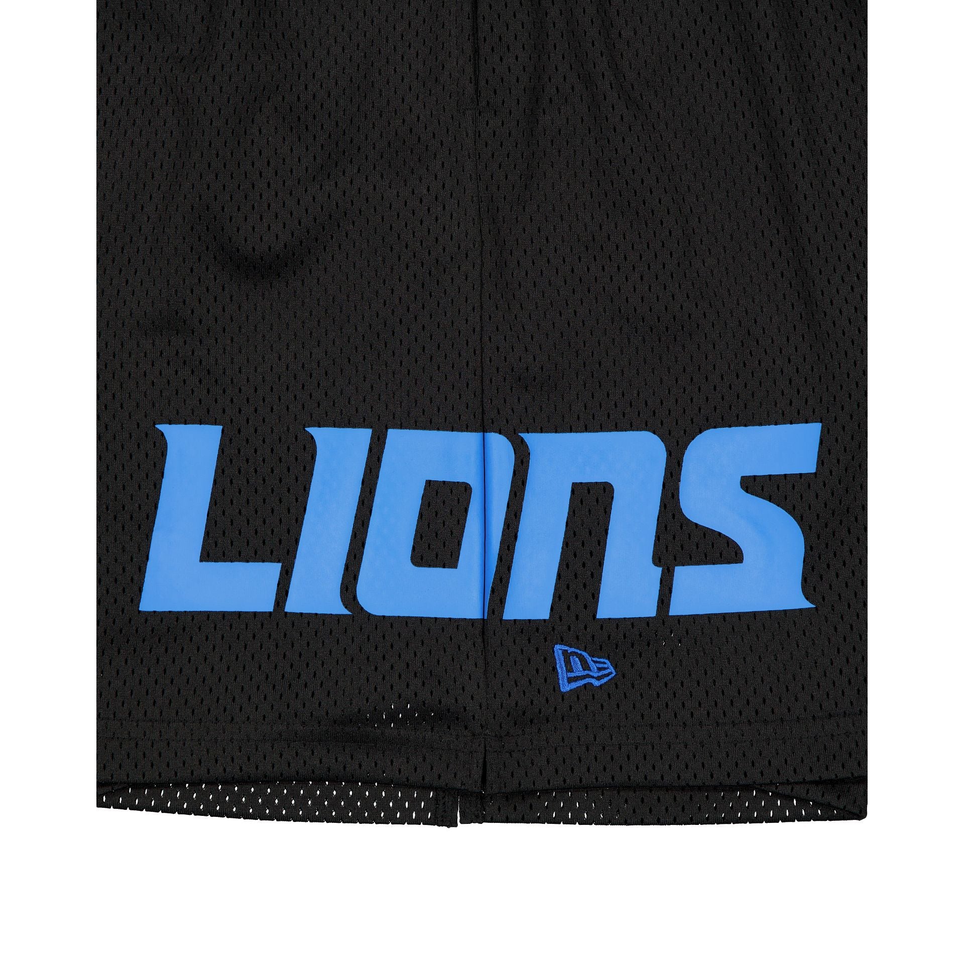 Alternative view of Detroit Lions Mesh Black Shorts