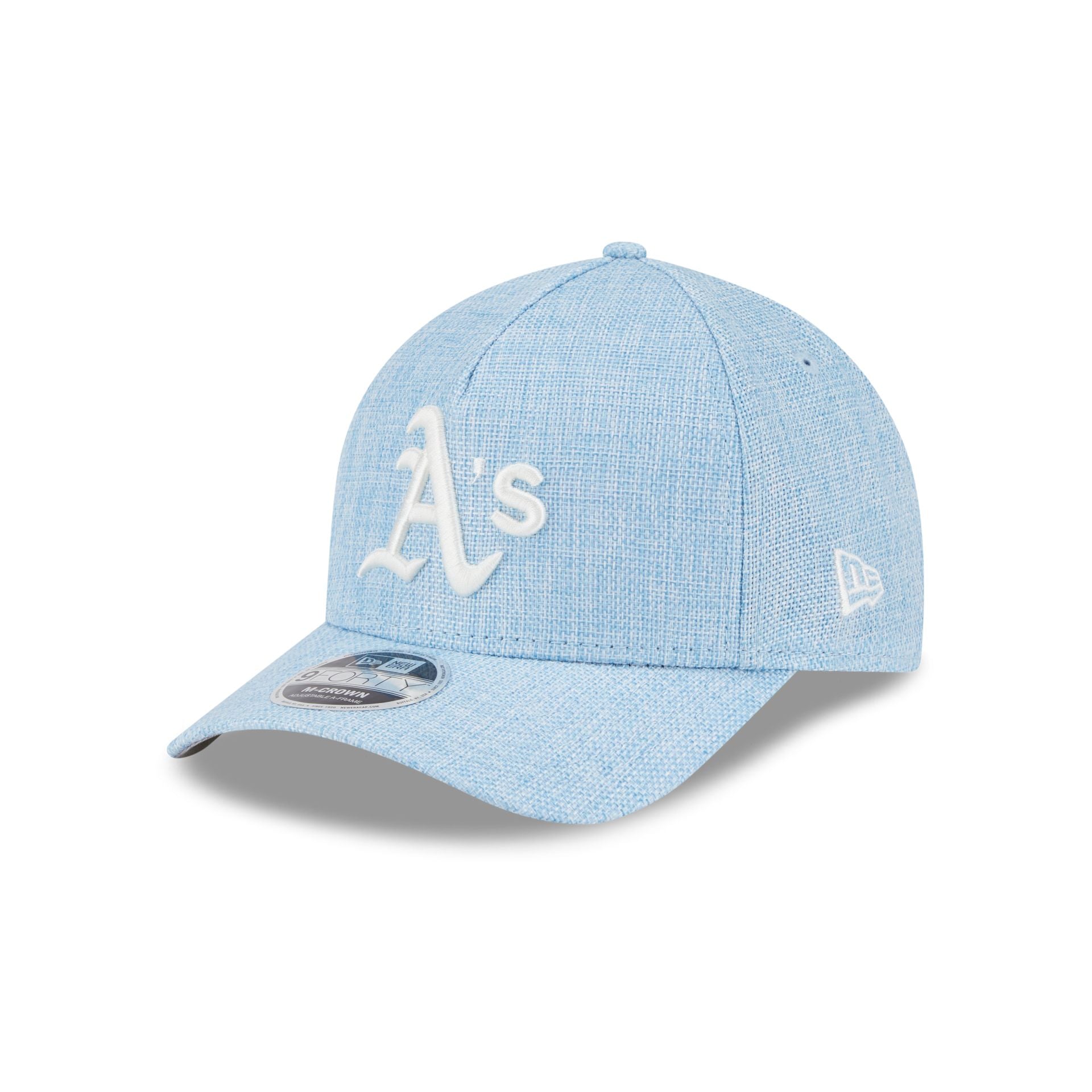 Athletics Cotton Weaver Blue 9Forty M-Crown A-Frame Snapback Hat