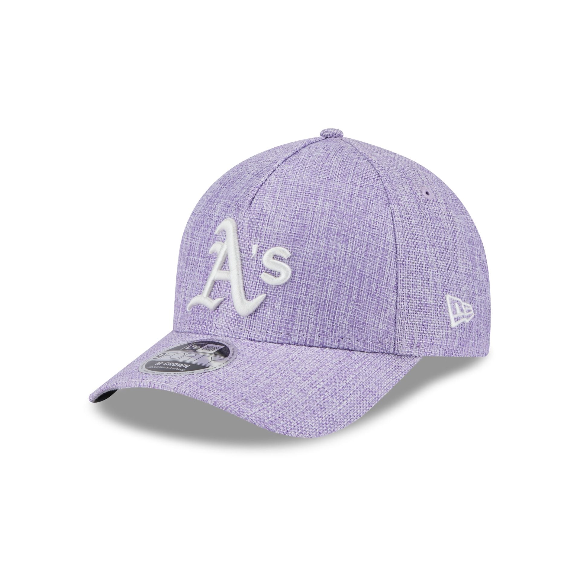 Athletics Cotton Weave Purple 9Forty M-Crown A-Frame Snapback Hat