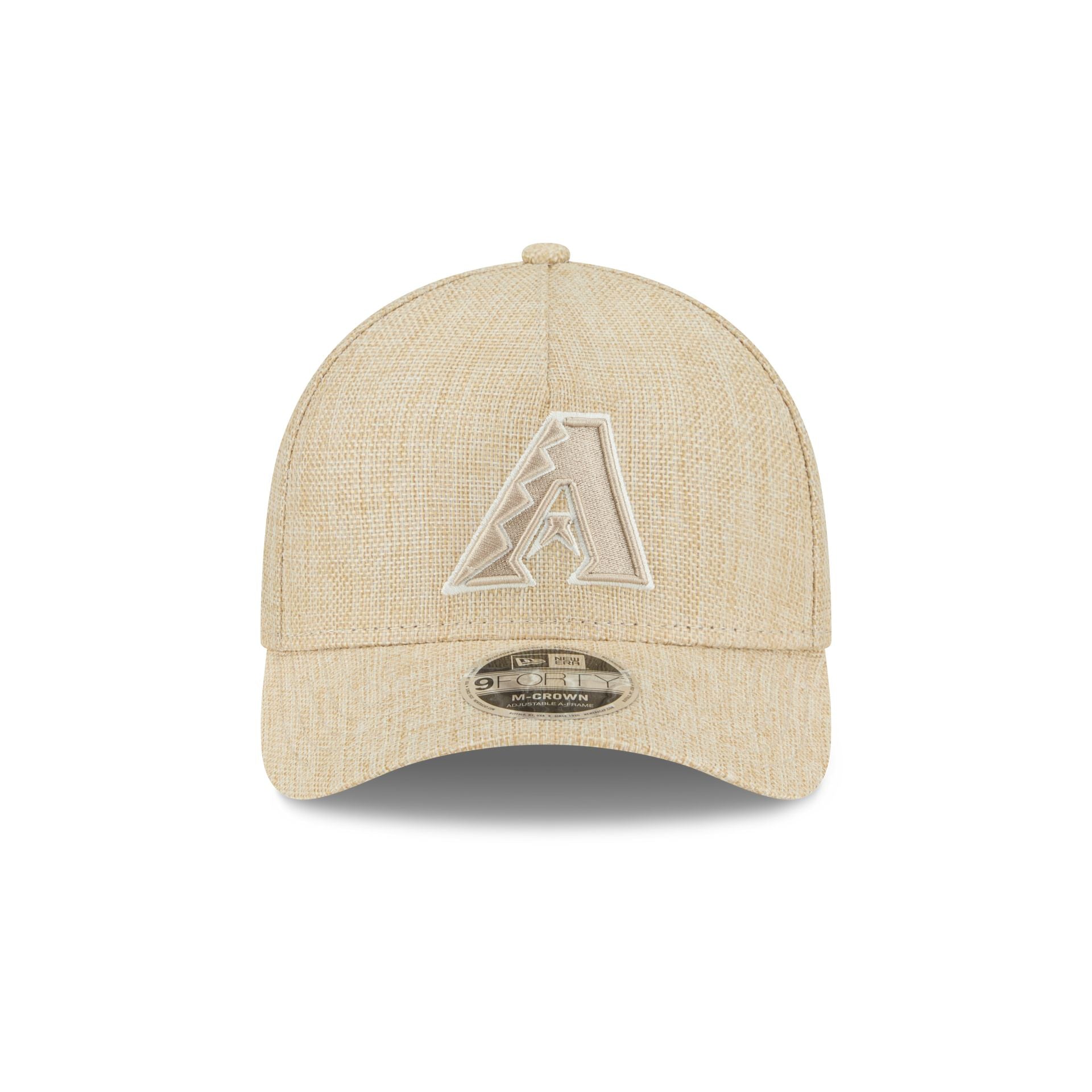 Alternative view of Arizona Diamondbacks Cotton Weave Stone 9Forty M-Crown A-Frame Snapback Hat