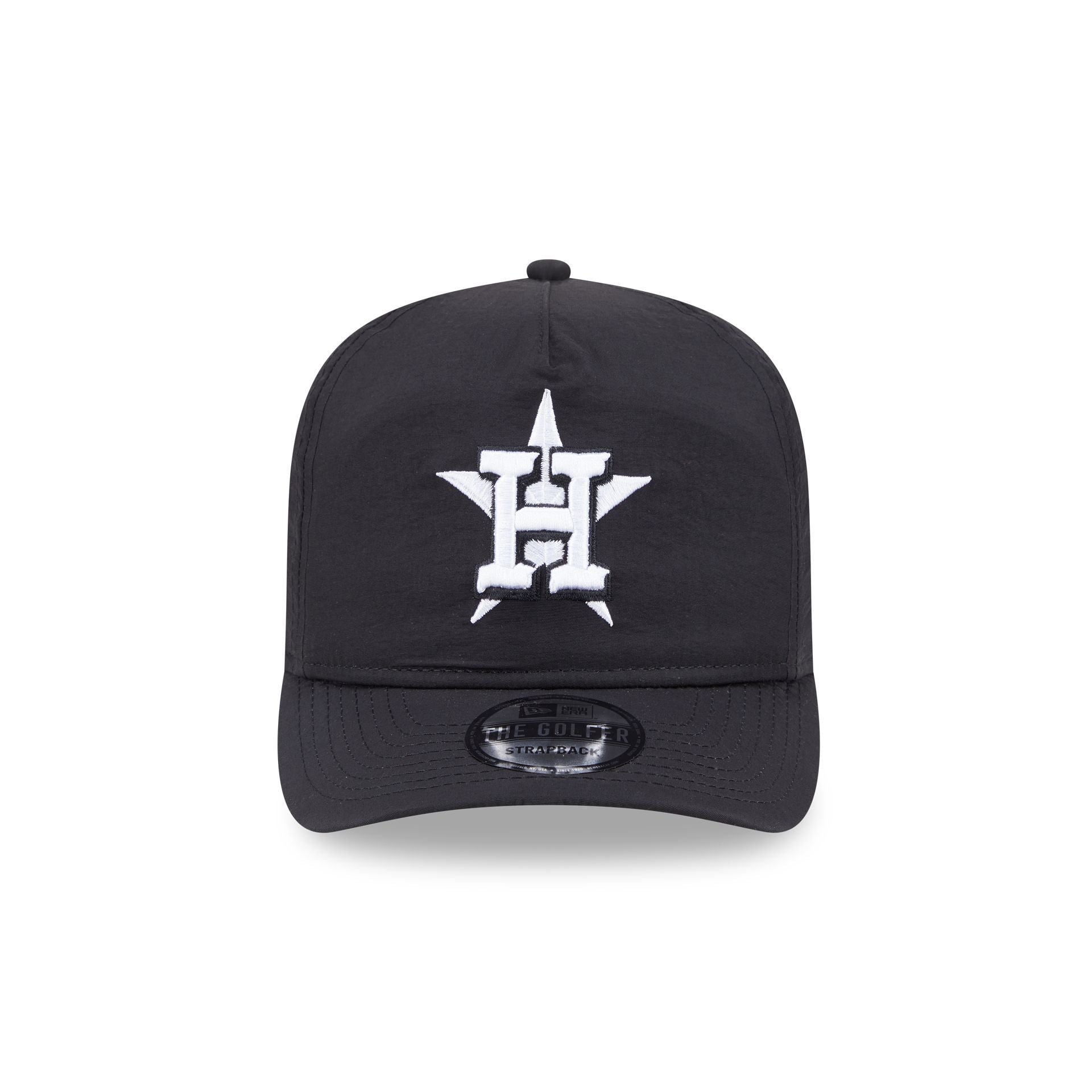 Alternative view of Houston Astros Everyday Nylon Black Golfer Hat