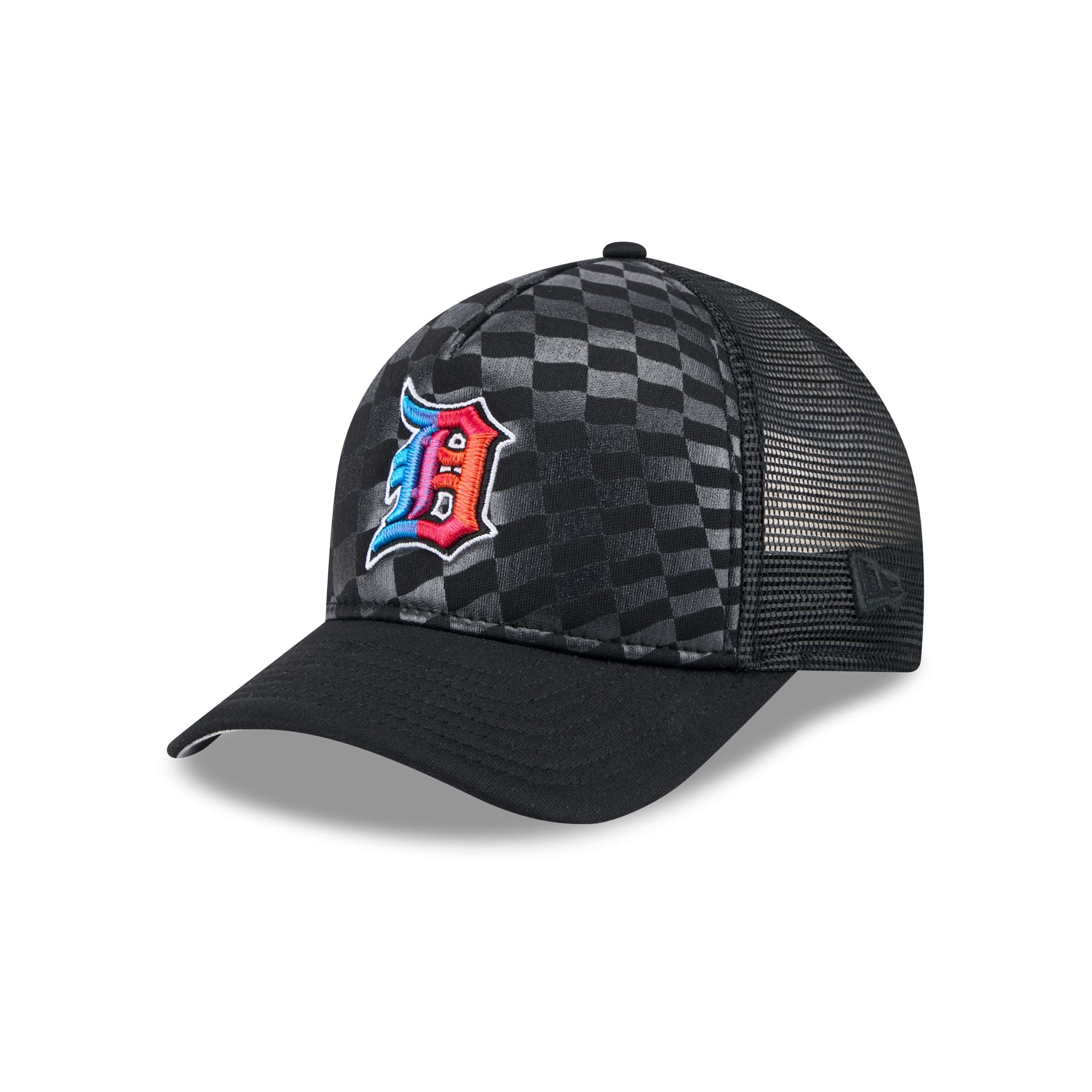 Detroit Tigers Gradient Raceway 9Forty M-Crown A-Frame Trucker Hat