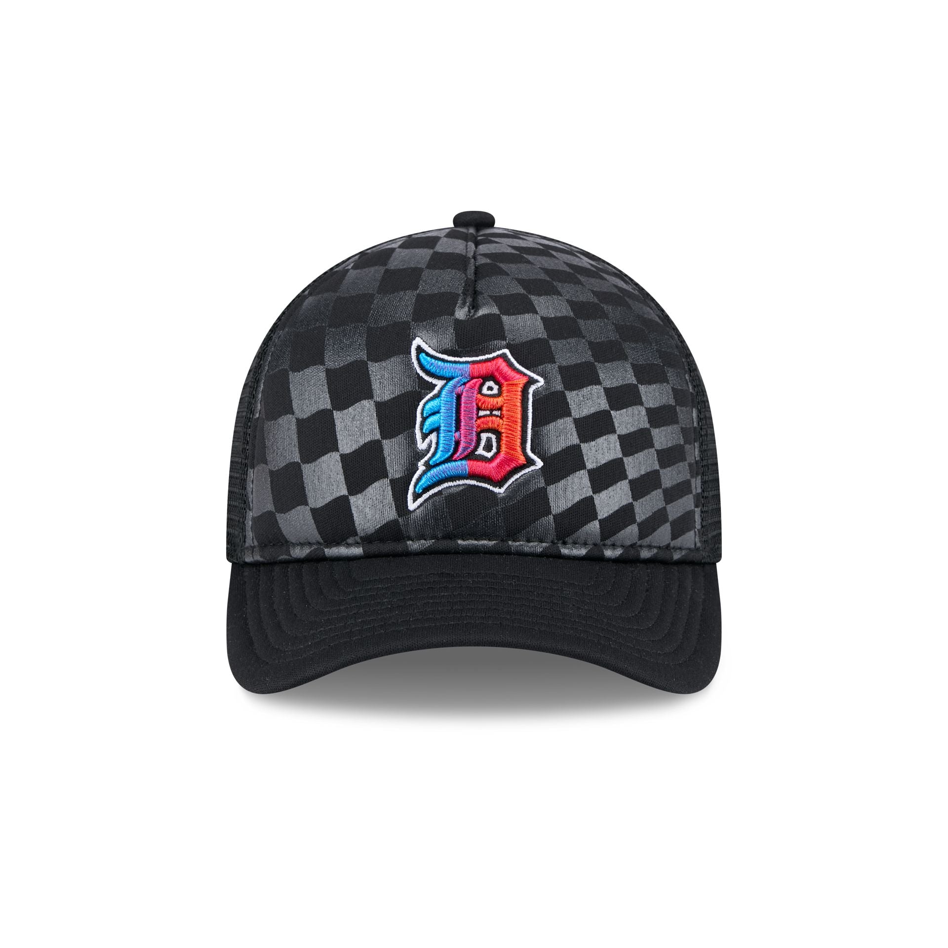 Alternative view of Detroit Tigers Gradient Raceway 9Forty M-Crown A-Frame Trucker Hat