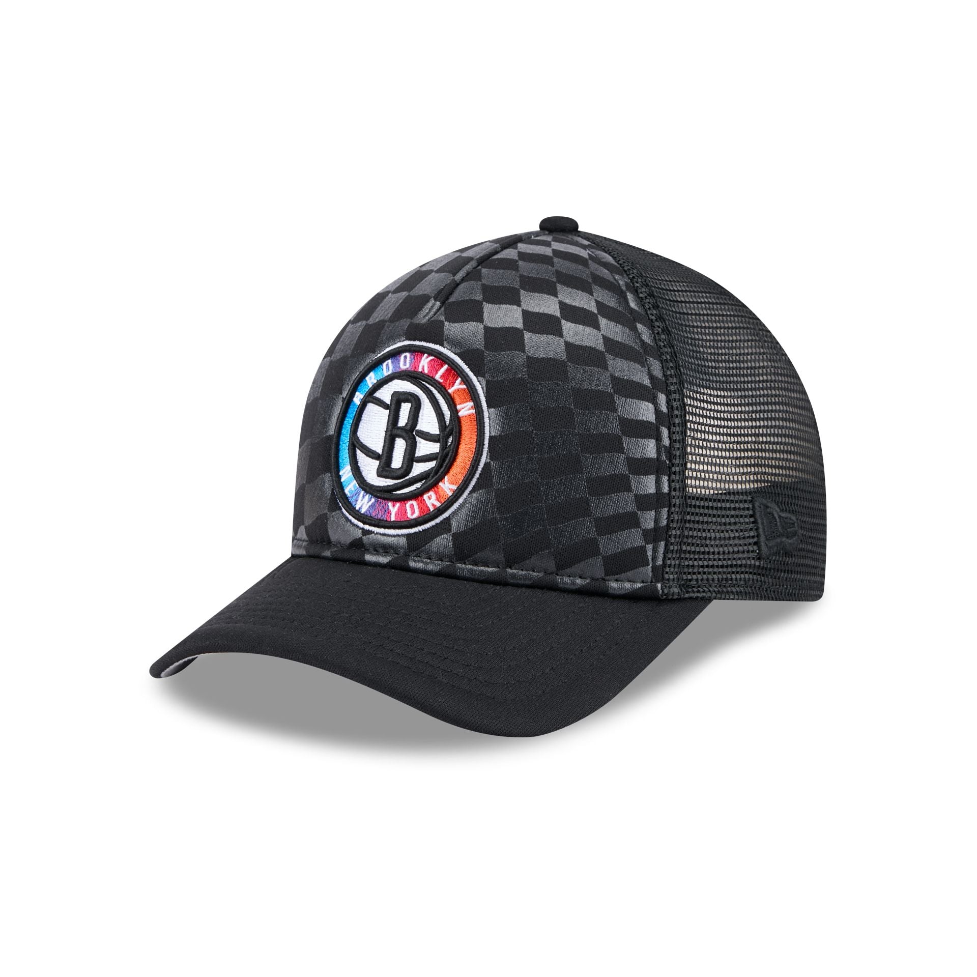 Brooklyn Nets Gradient Raceway 9Forty M-Crown A-Frame Trucker Hat
