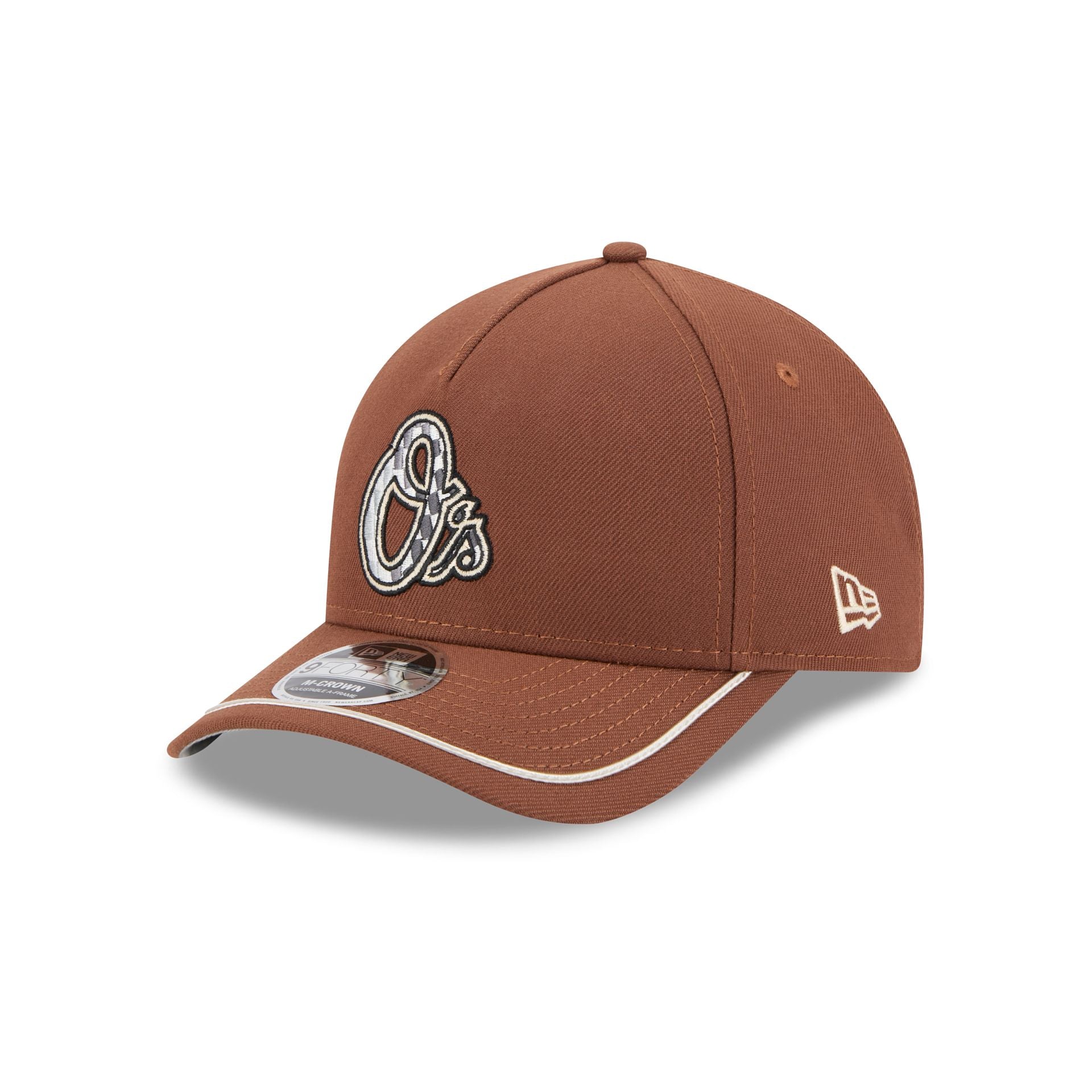 Baltimore Orioles Motorsport 9Forty M-Crown A-Frame Snapback Hat