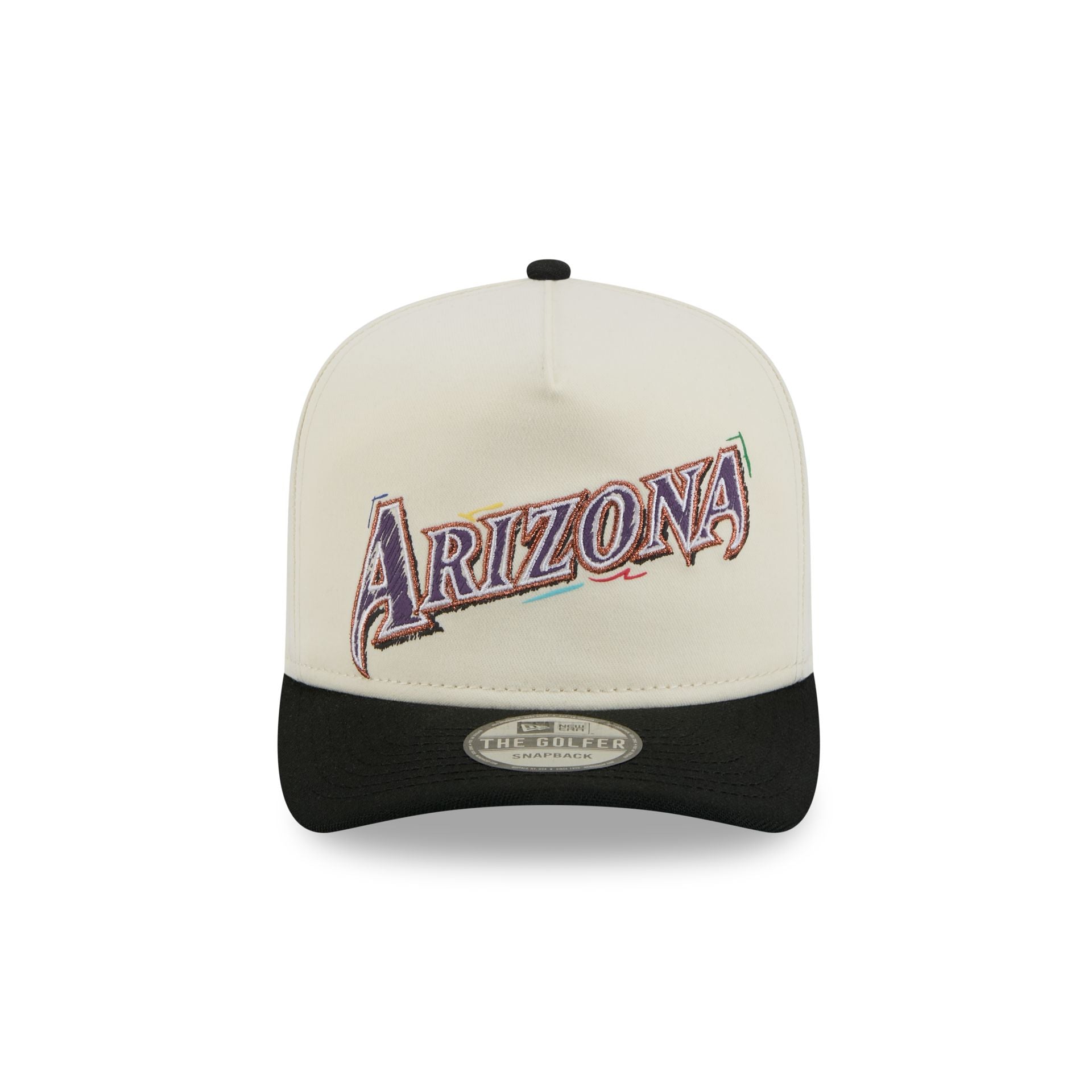 Alternative view of Arizona Diamondbacks Team Scribble Golfer Hat