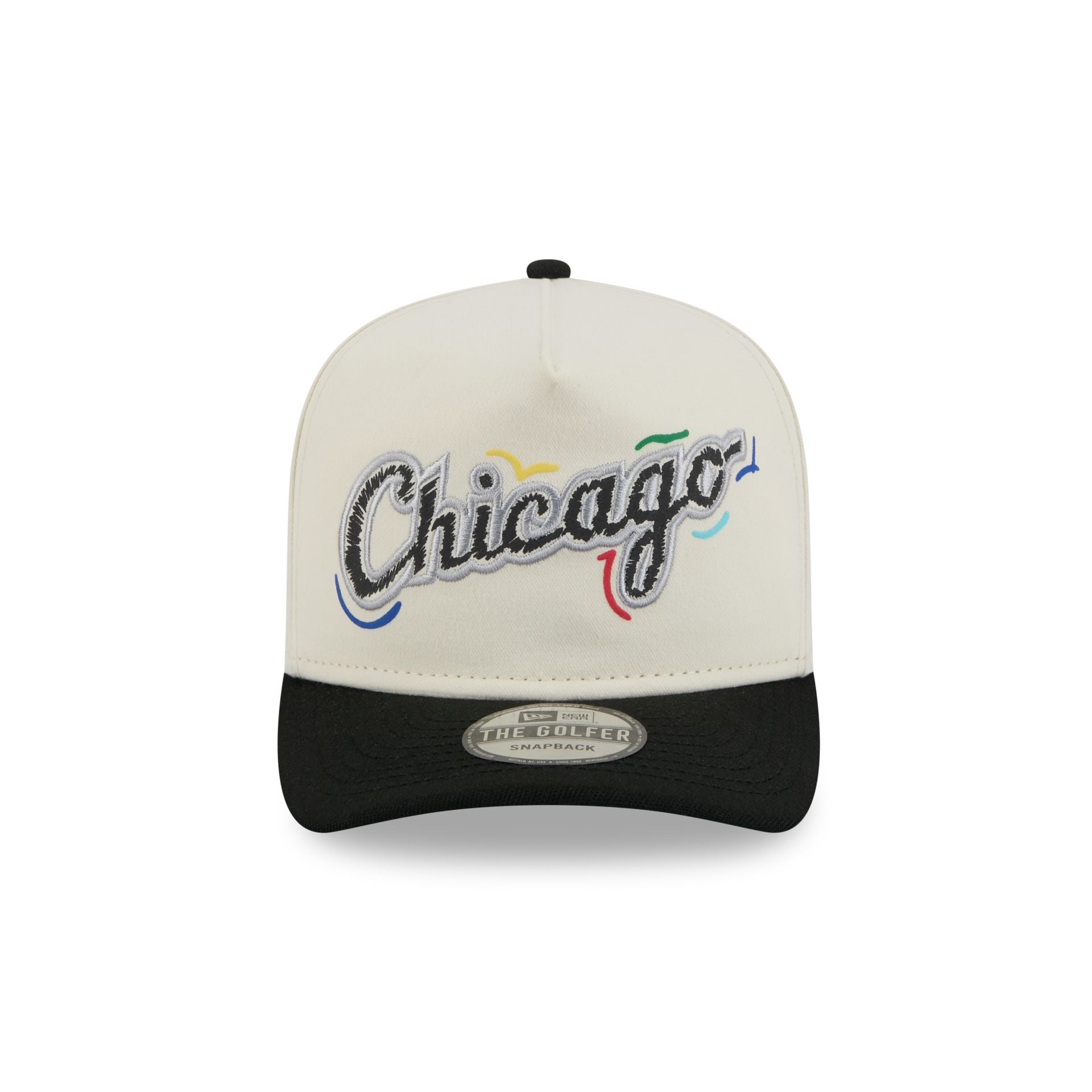 Alternative view of Chicago White Sox Team Scribble Golfer Hat