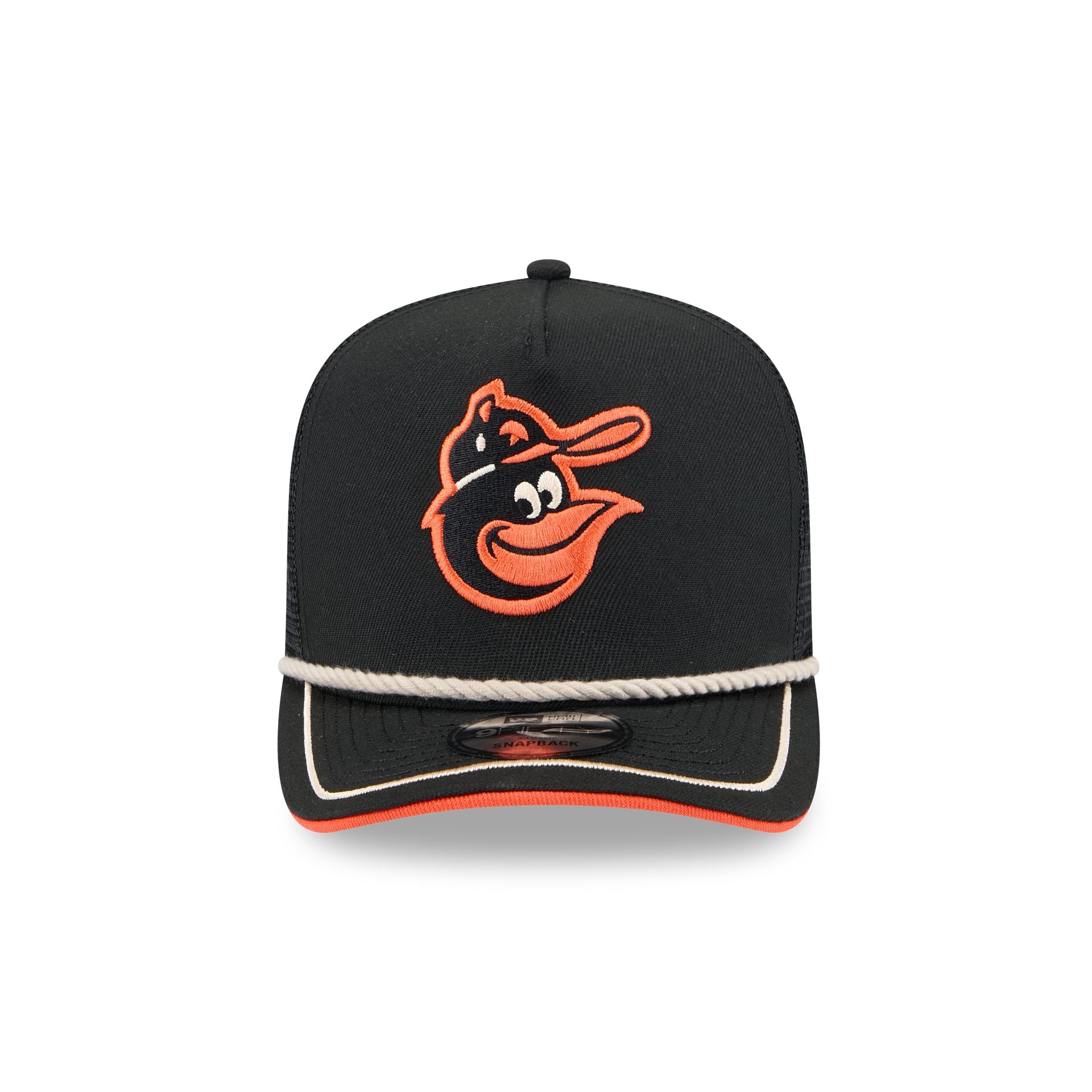 Alternative view of Baltimore Orioles Vintage Team Rope 9Fifty A-Frame Trucker