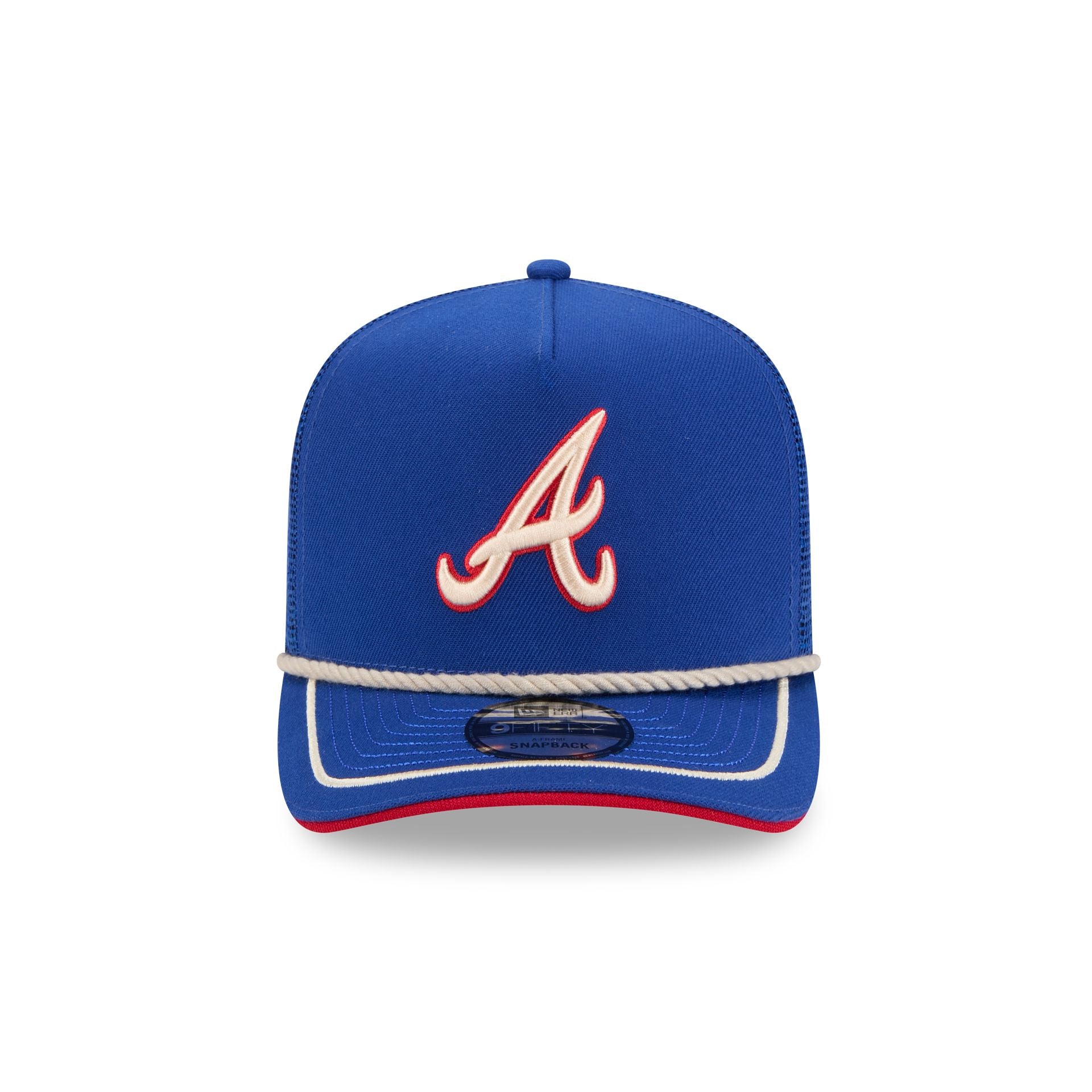 Atlanta Braves Vintage Team Rope 9Fifty A-Frame Trucker - Image 2