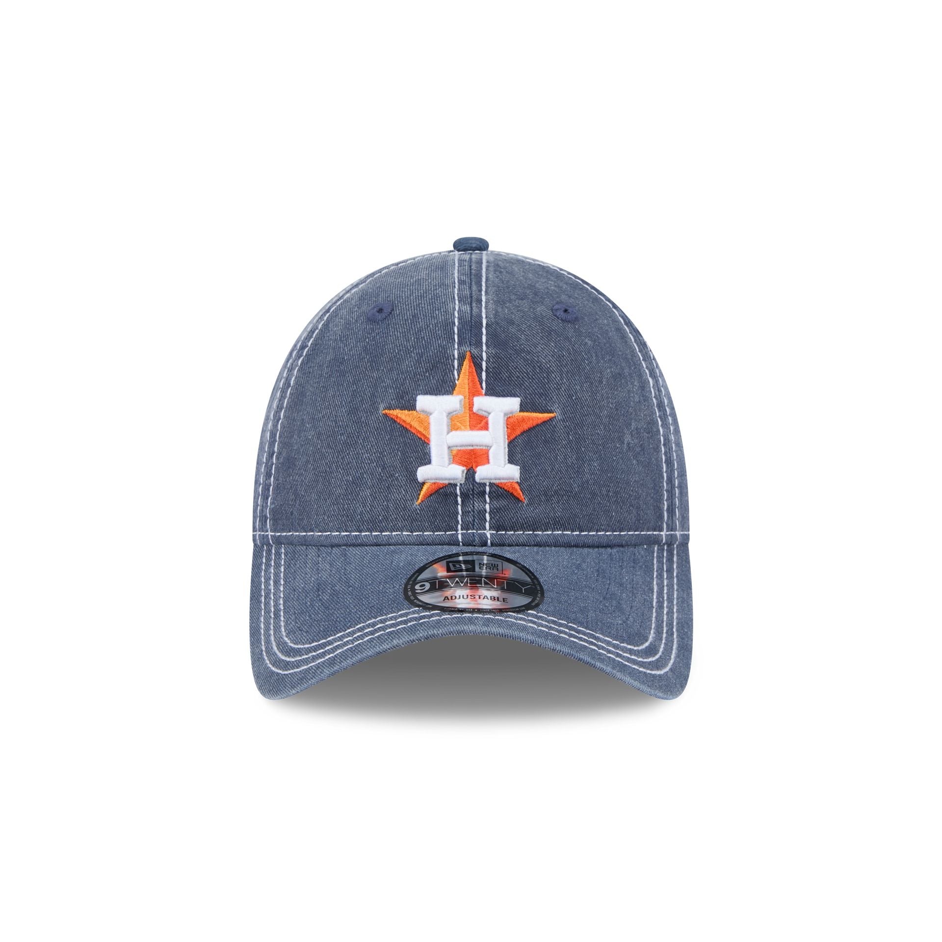 Alternative view of Houston Astros Washed Contrast 9Twenty Adjustable Hat
