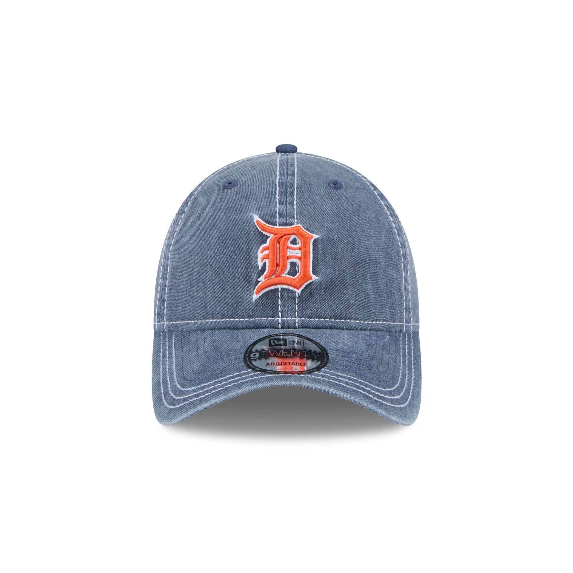 Alternative view of Detroit Tigers Washed Contrast 9Twenty Adjustable Hat