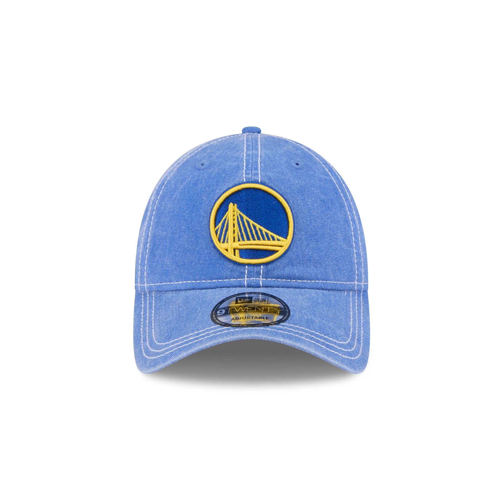 Alternative view of Golden State Warriors Washed Contrast 9Twenty Adjustable Hat