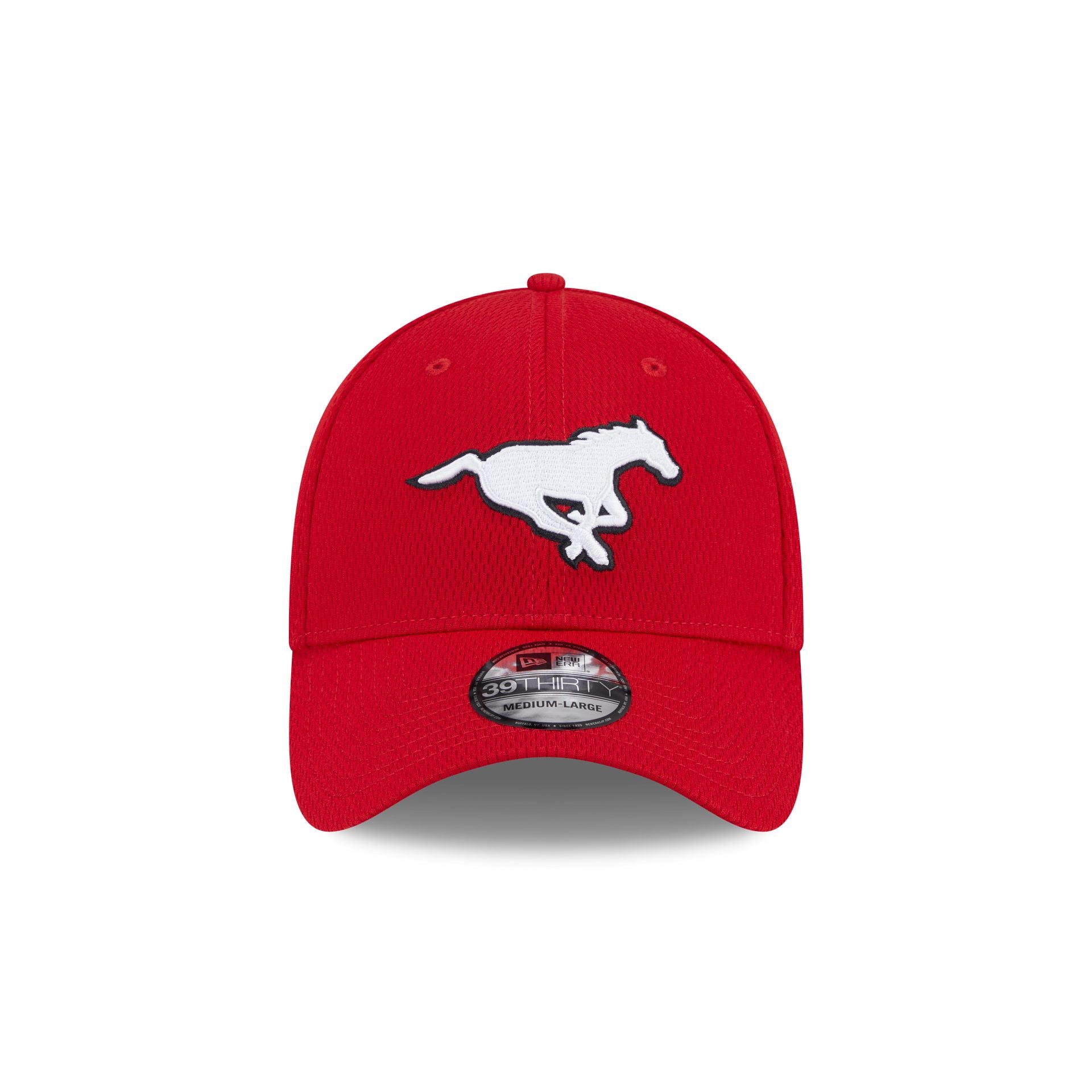 Alternative view of Calgary Stampeders Rear Wordmark 39Thirty Stretch Fit Hat