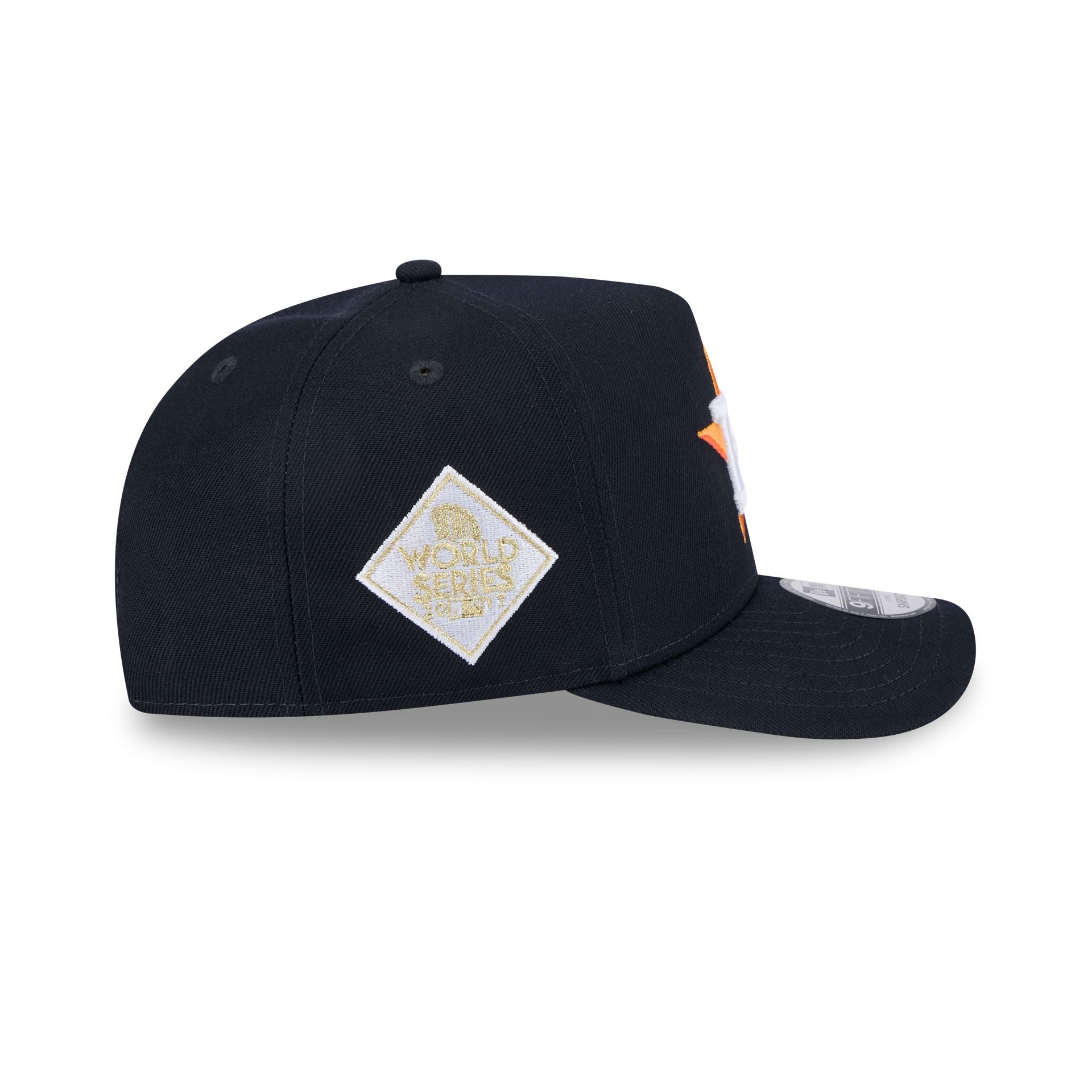 Houston Astros Sidepatch 9Fifty A-Frame Snapback Hat - Image 4