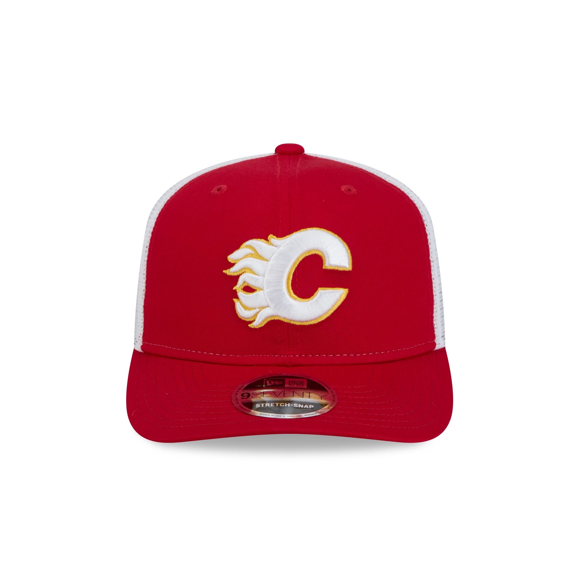 Alternative view of Calgary Flames Team 9Seventy Trucker Hat