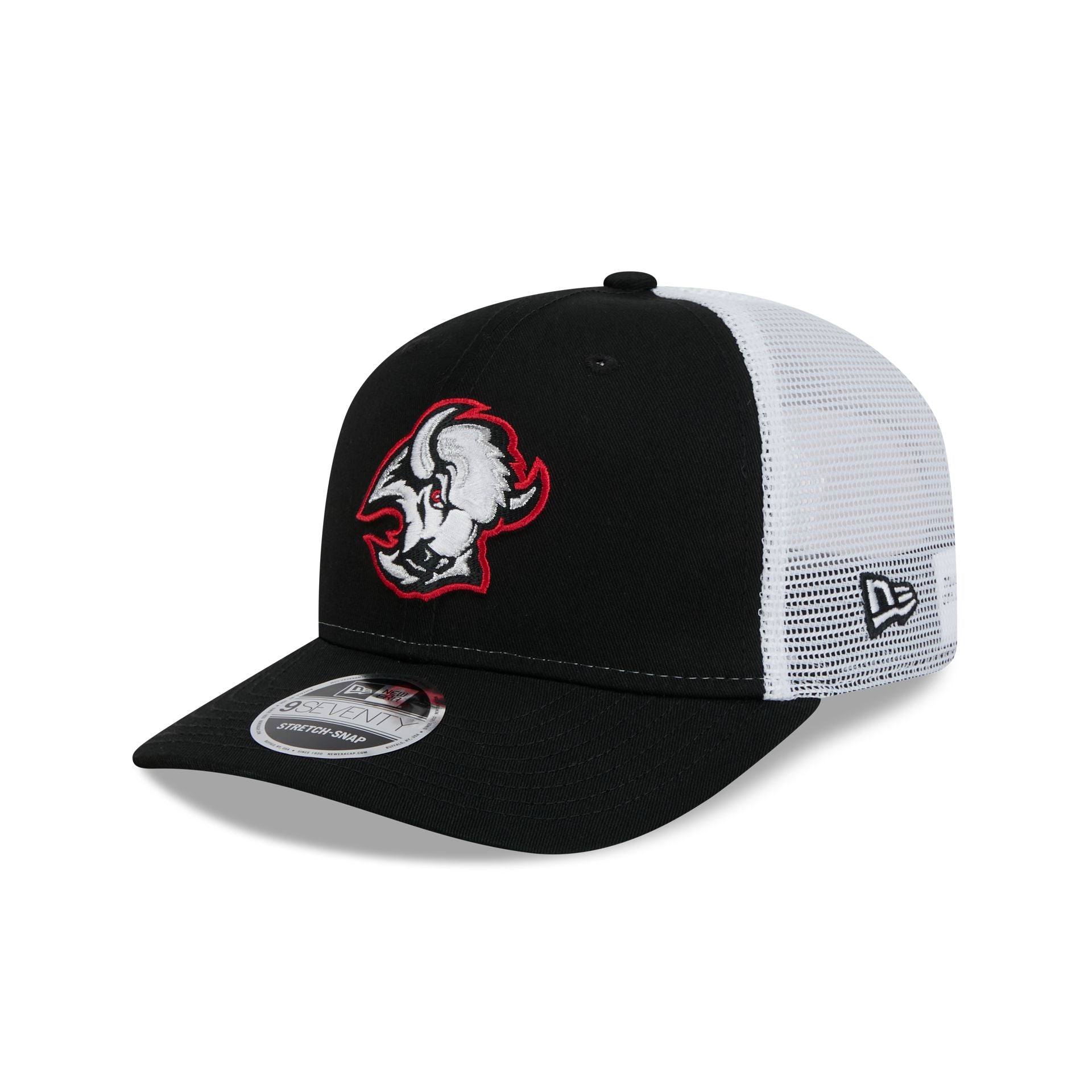 Buffalo Sabres Black Team 9Seventy Trucker Hat