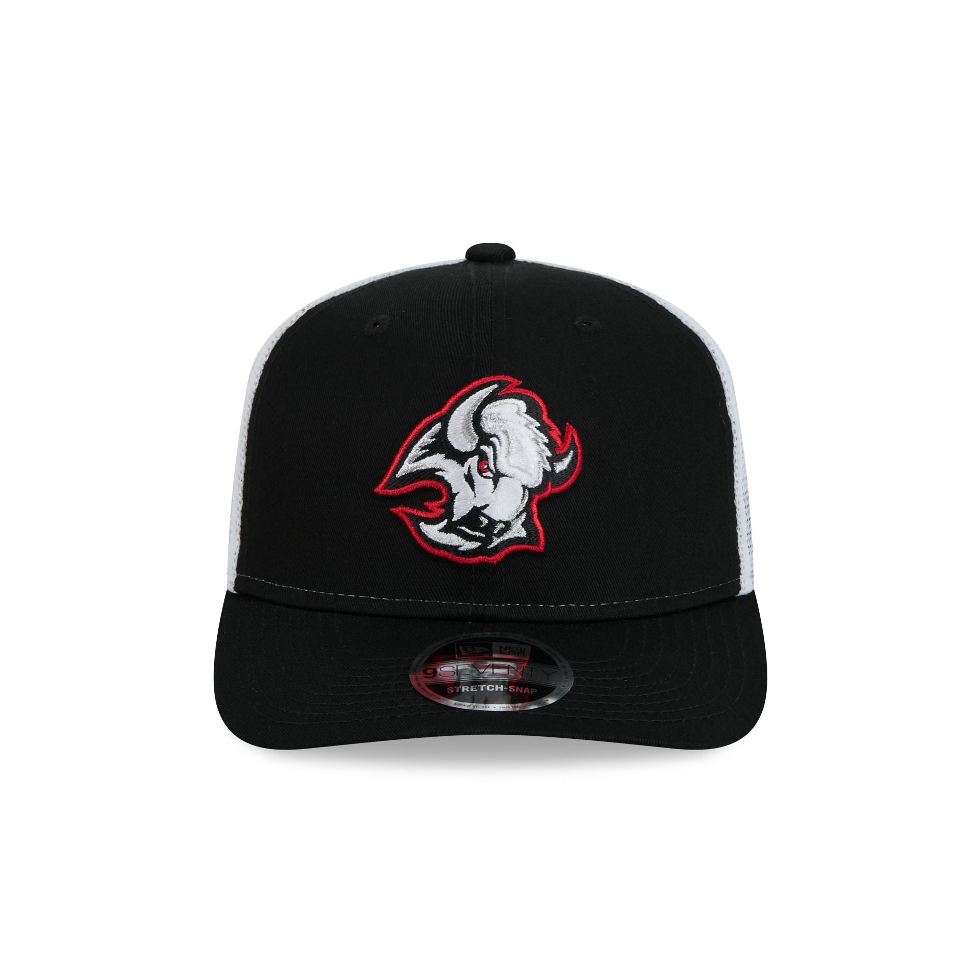 Alternative view of Buffalo Sabres Black Team 9Seventy Trucker Hat