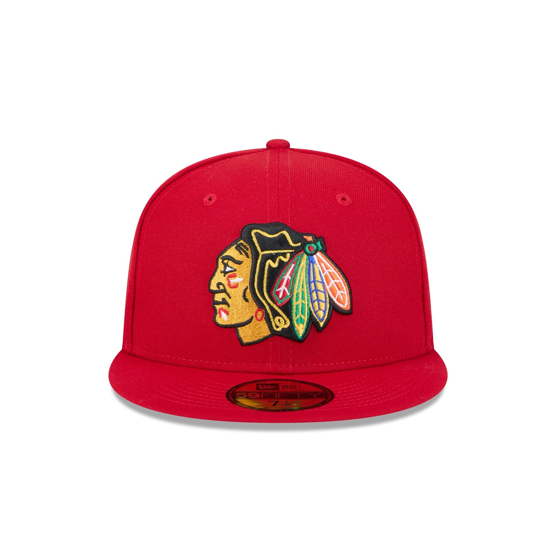 Alternative view of Chicago Blackhawks Red 59Fifty Fitted Hat