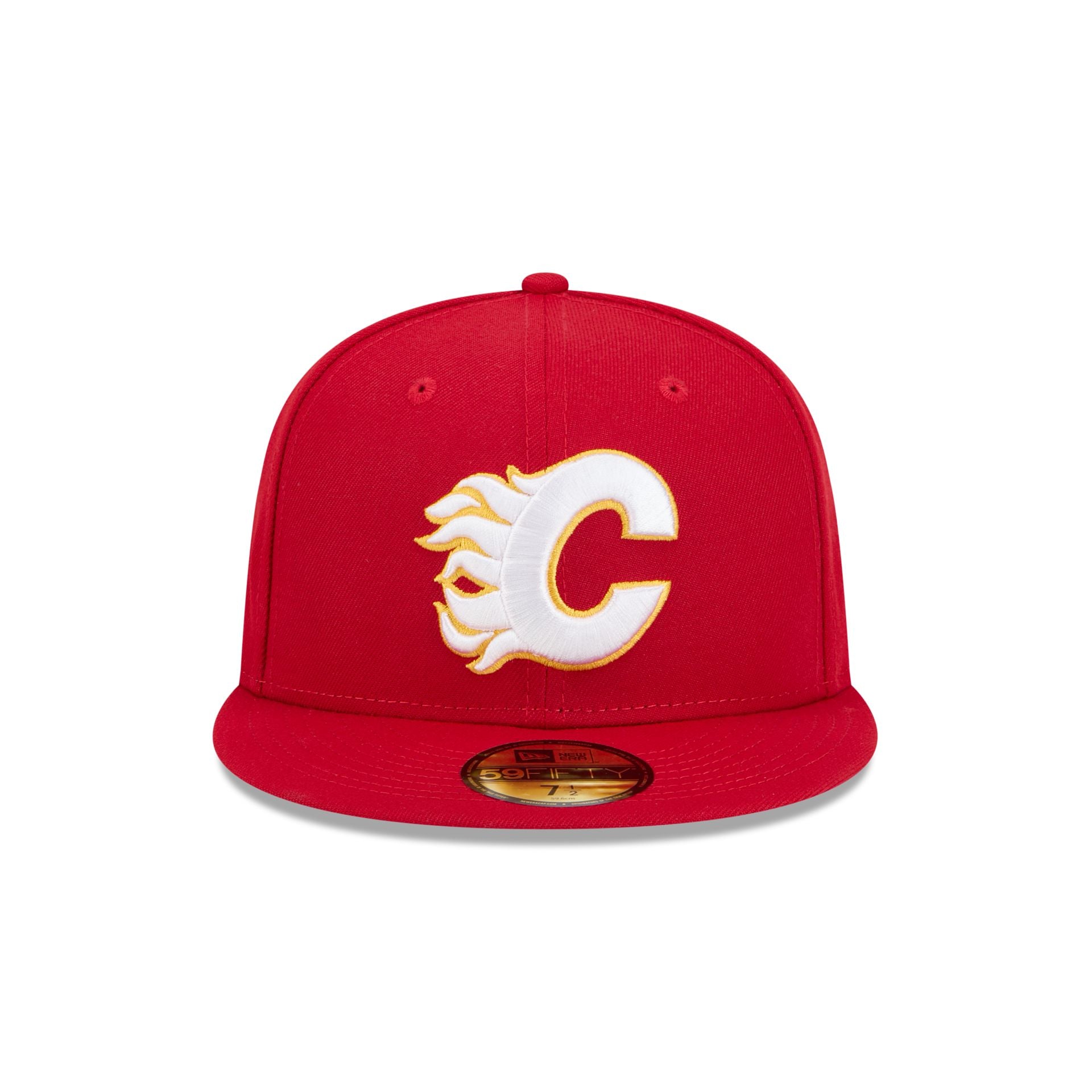 Alternative view of Calgary Flames Team 59Fifty Fitted Hat