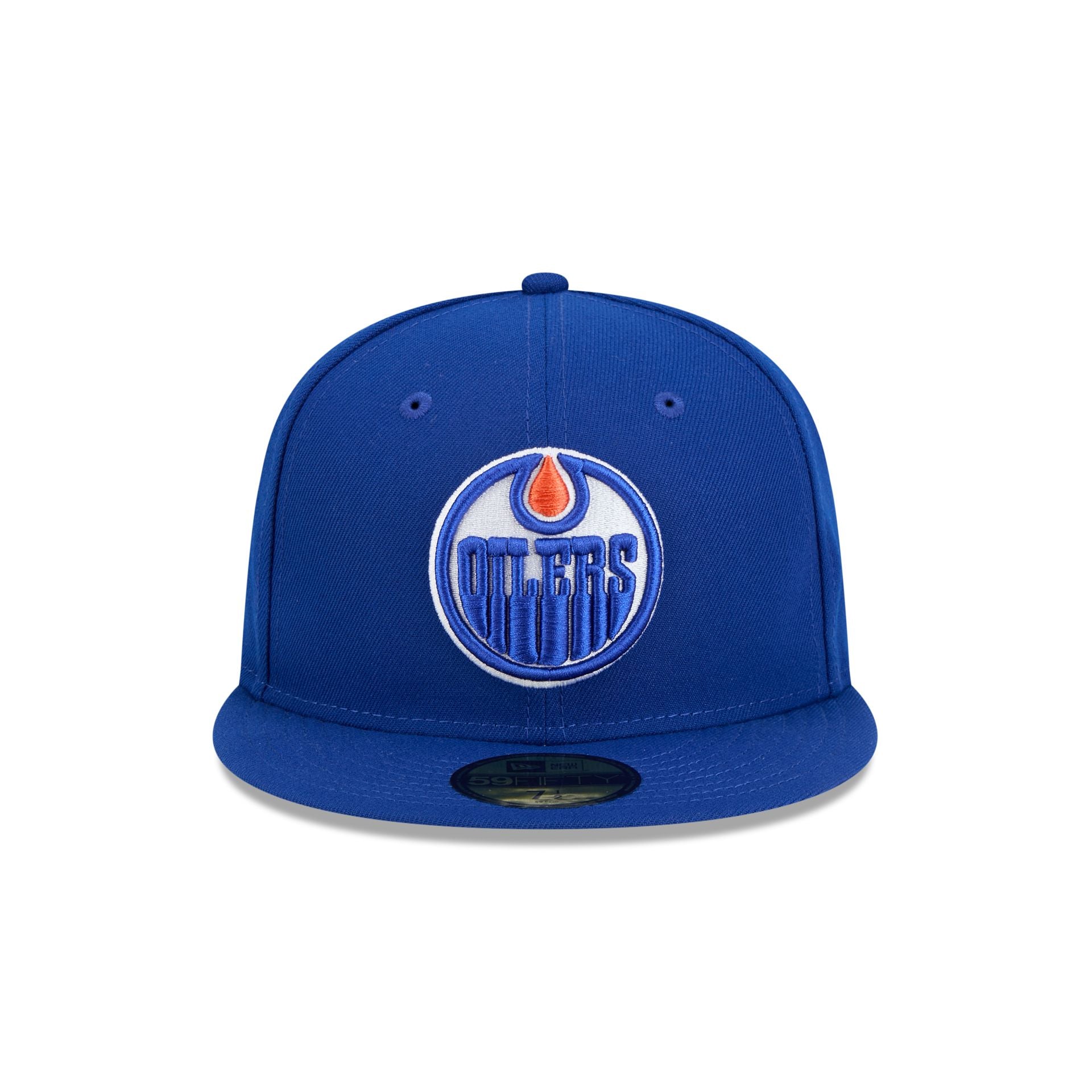 Alternative view of Edmonton Oilers Team 59Fifty Fitted Hat