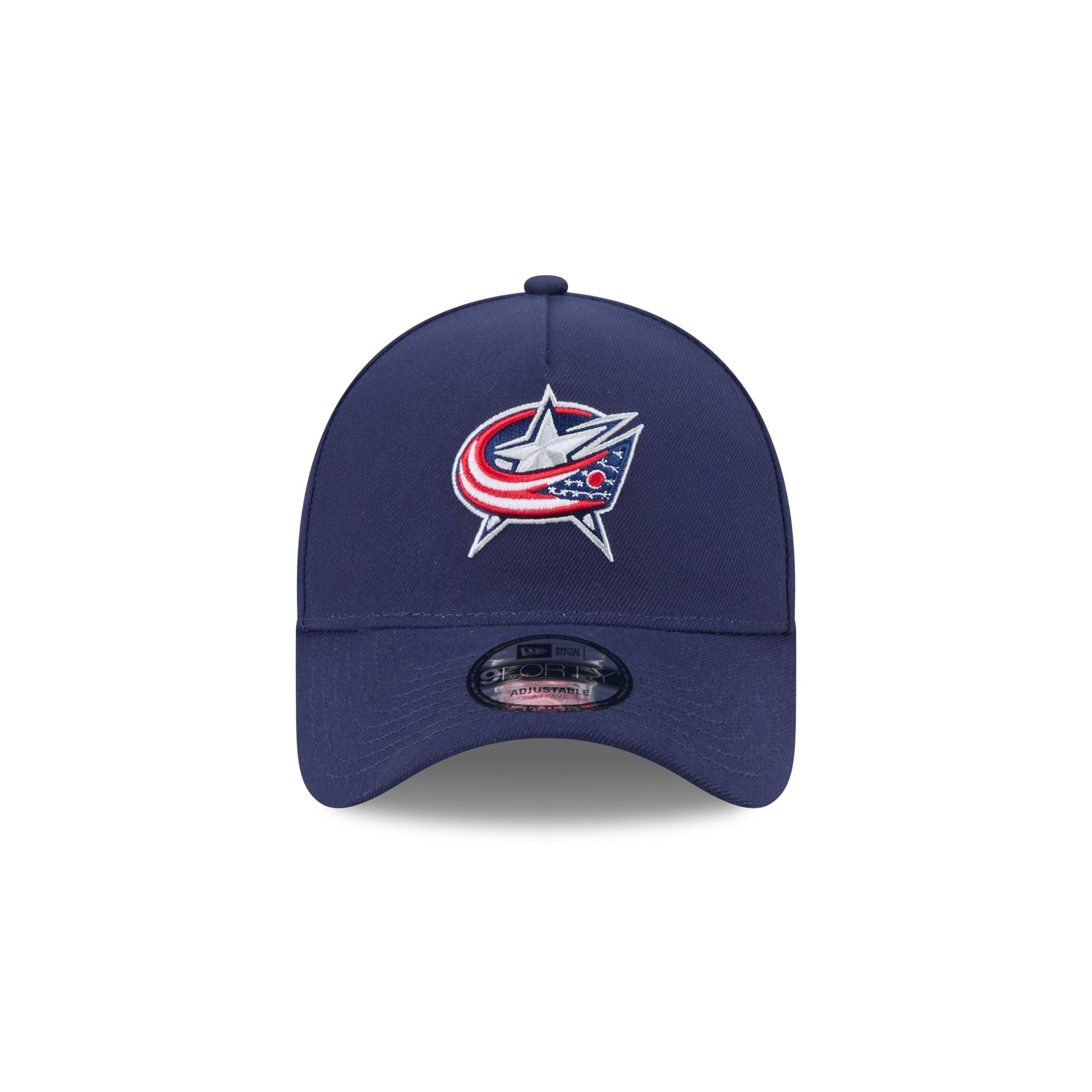 Alternative view of Columbus Blue Jackets Team 9Forty A-Frame Snapback Hat