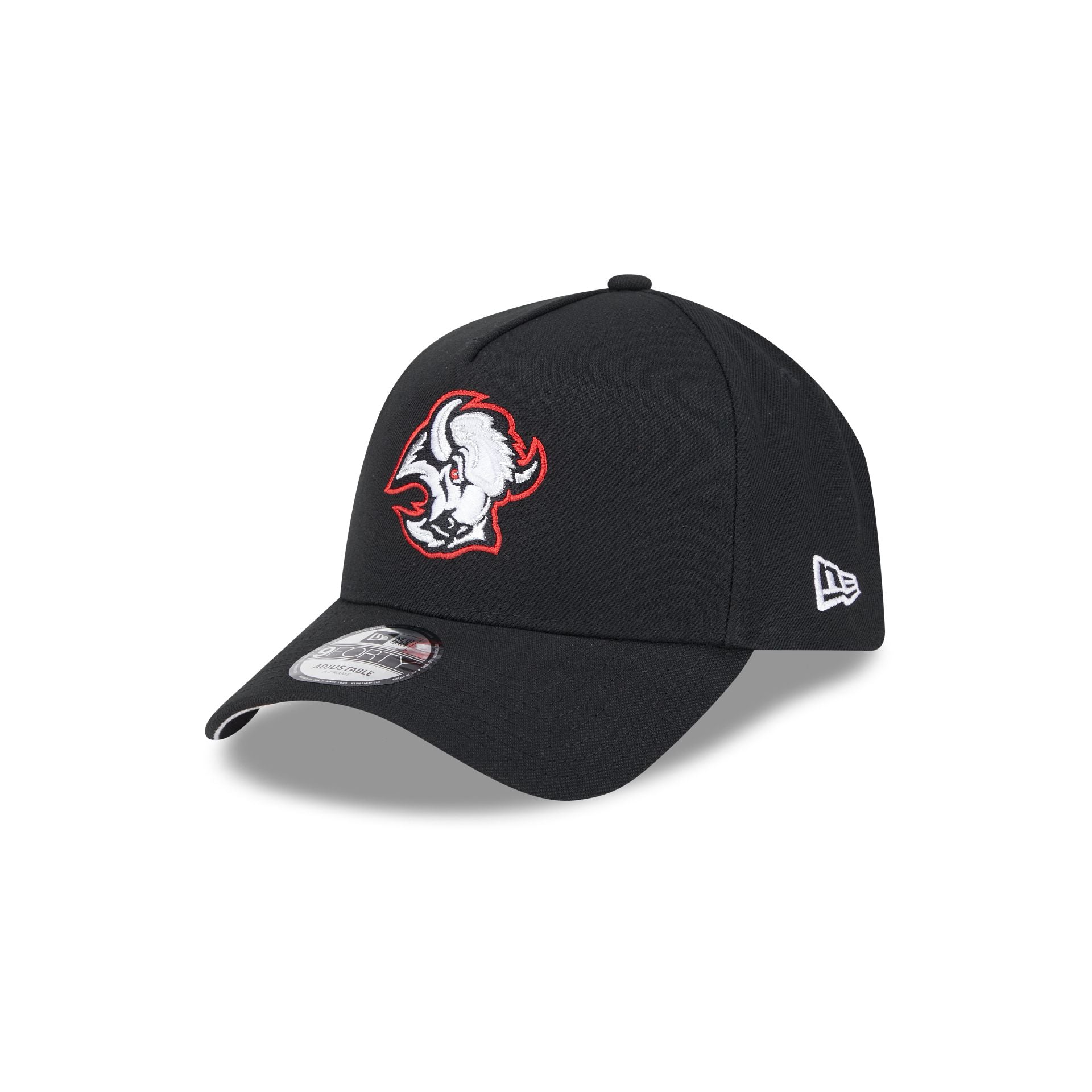 Buffalo Sabres Black Team 9Forty A-Frame Snapback Hat