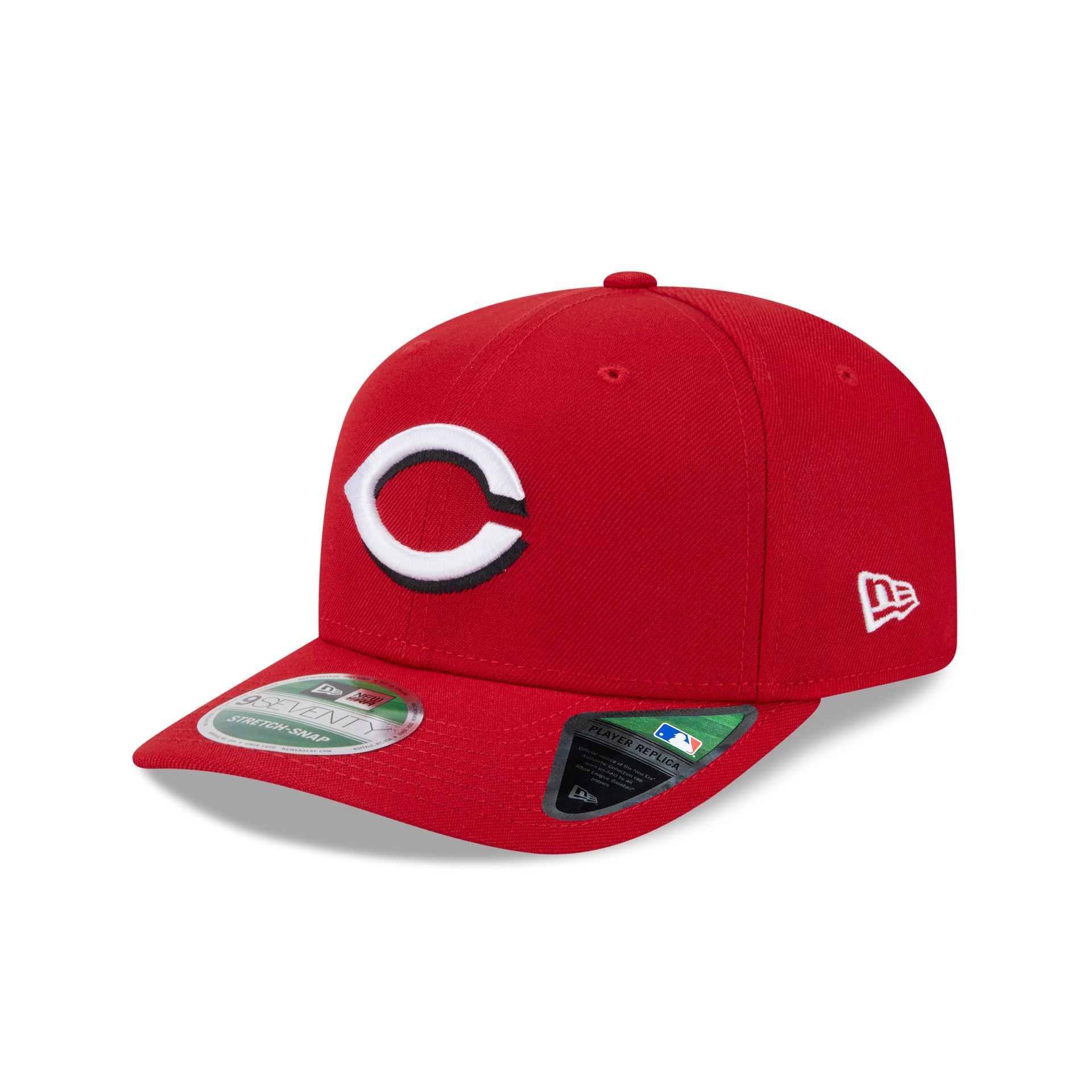 Cincinnati Reds Home Authentic Collection 9Seventy Stretch-Snap Hat